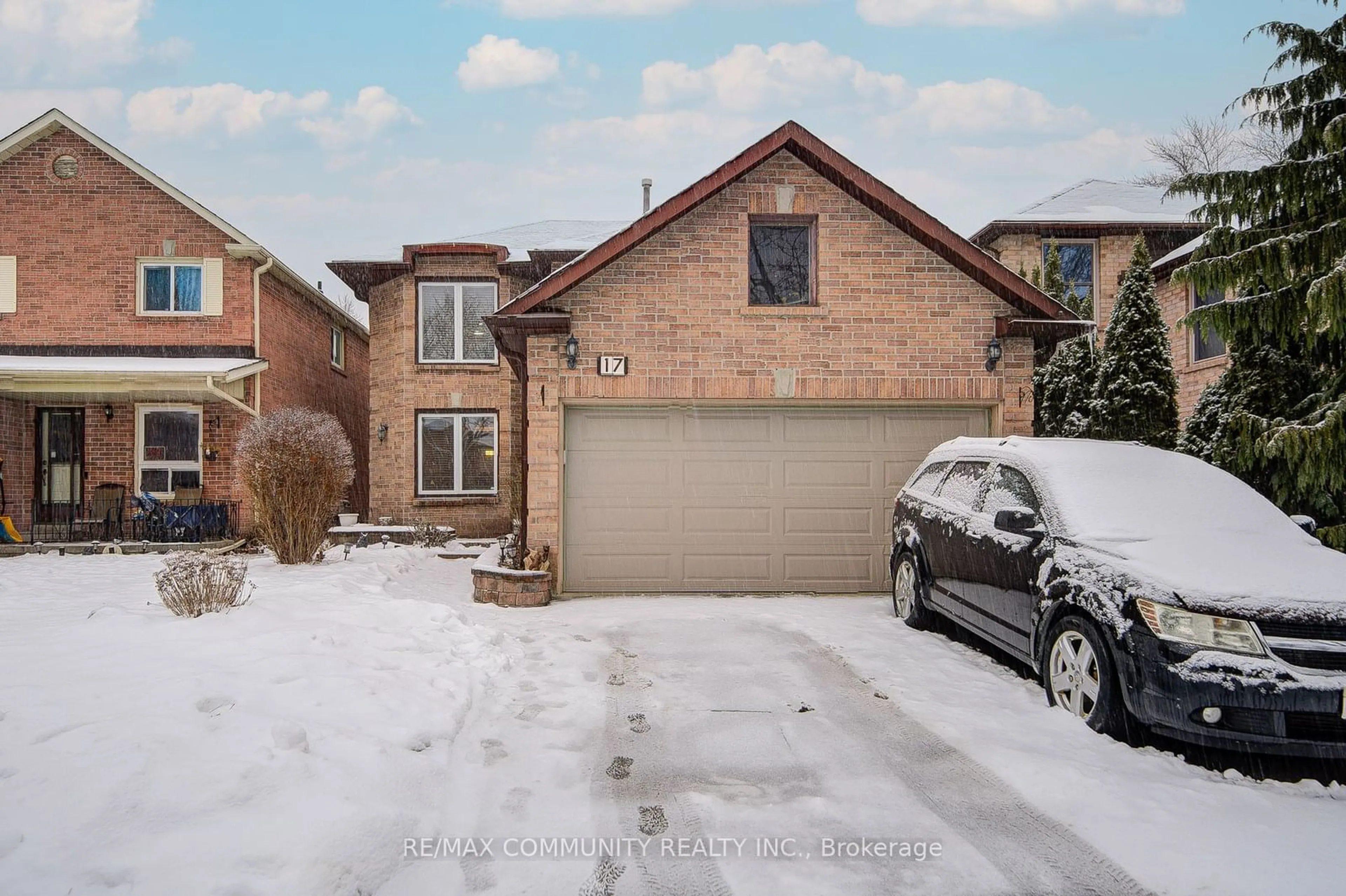 Home with brick exterior material, street for 17 Brightly Dr, Ajax Ontario L1T 1S2