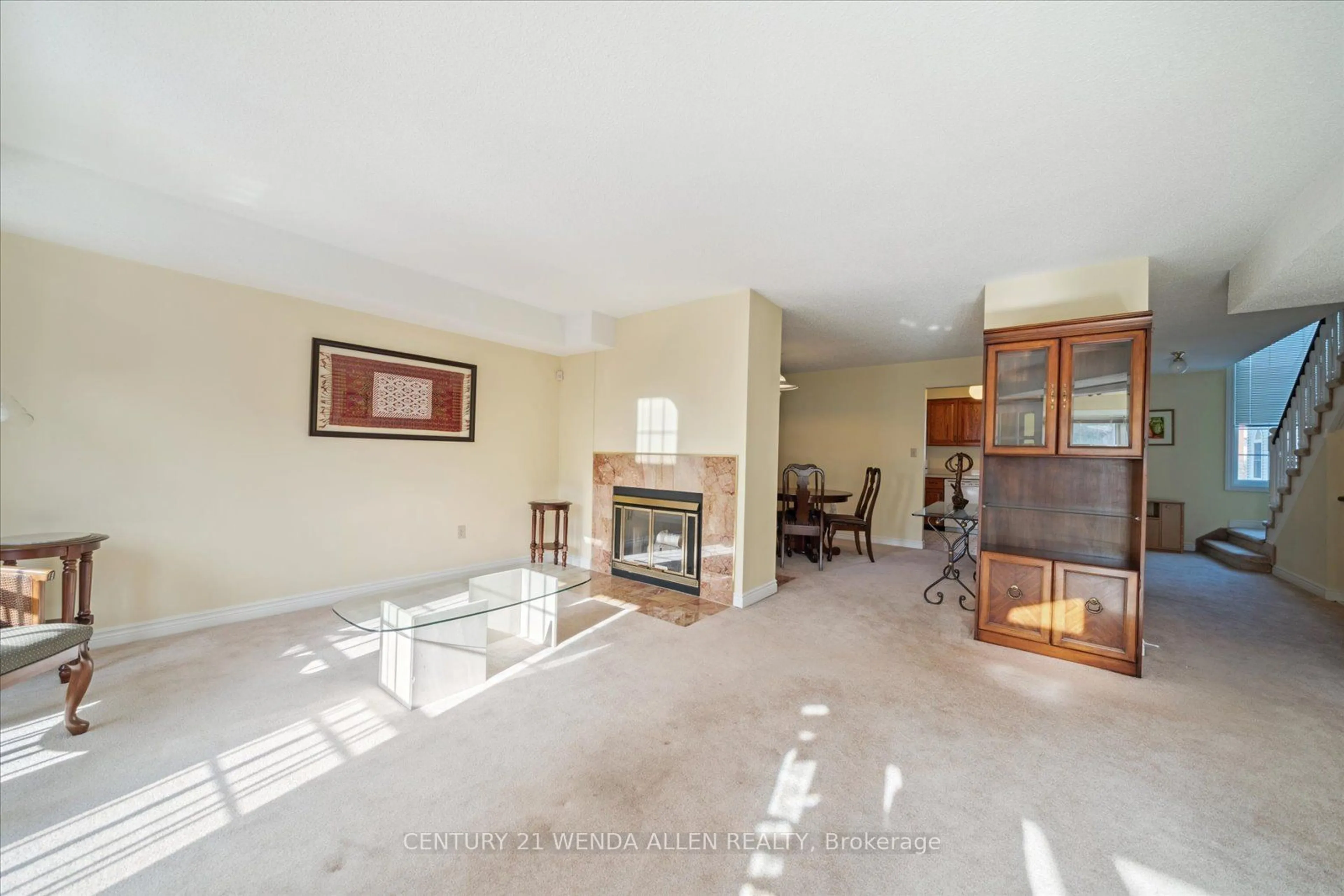 Living room with furniture, unknown for 1659 Nash Rd #I8, Clarington Ontario L1E 1S8