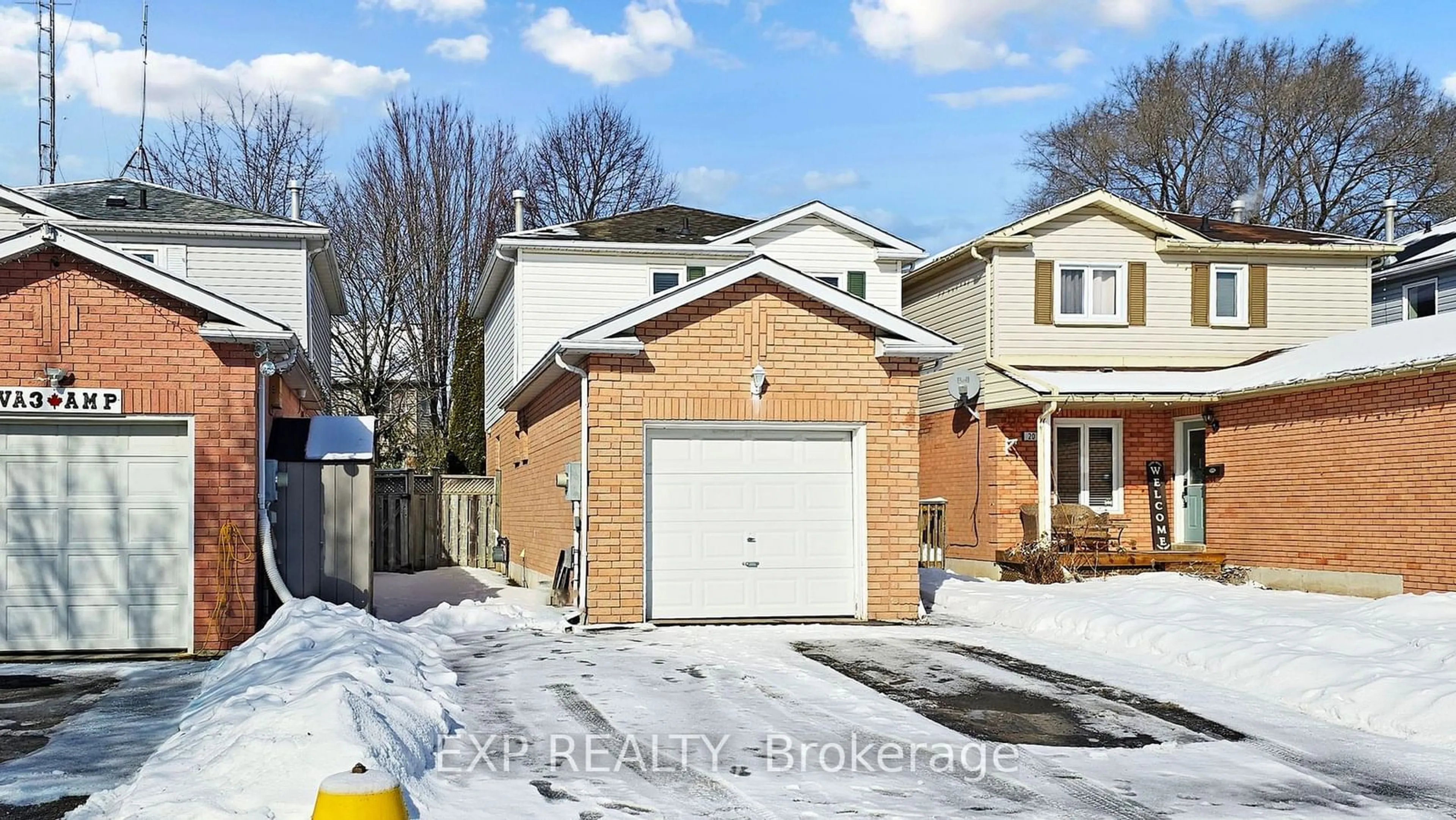 Home with brick exterior material, street for 18 Flaxman Ave, Clarington Ontario L1C 4S6