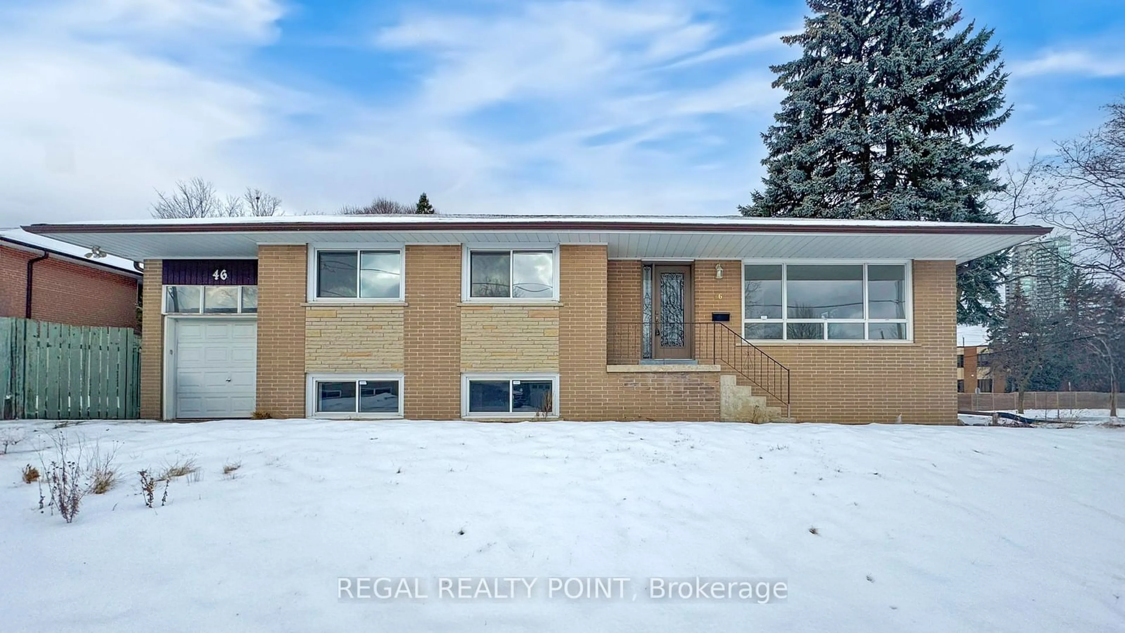 Home with vinyl exterior material, street for 46 Bernadine St, Toronto Ontario M1P 4M2