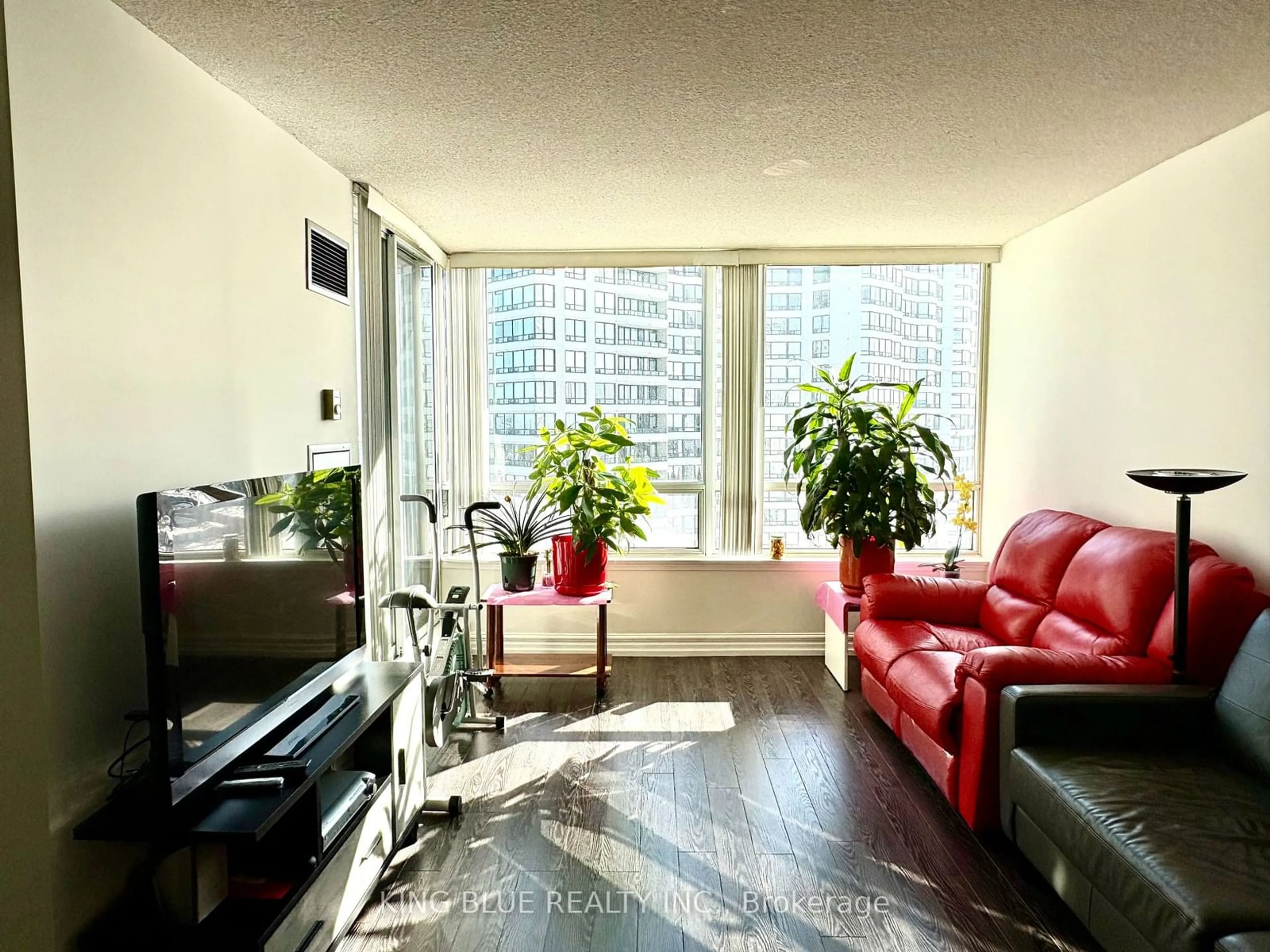 Living room with furniture, unknown for 330 Alton Towers Circ #1208, Toronto Ontario M1V 5H3