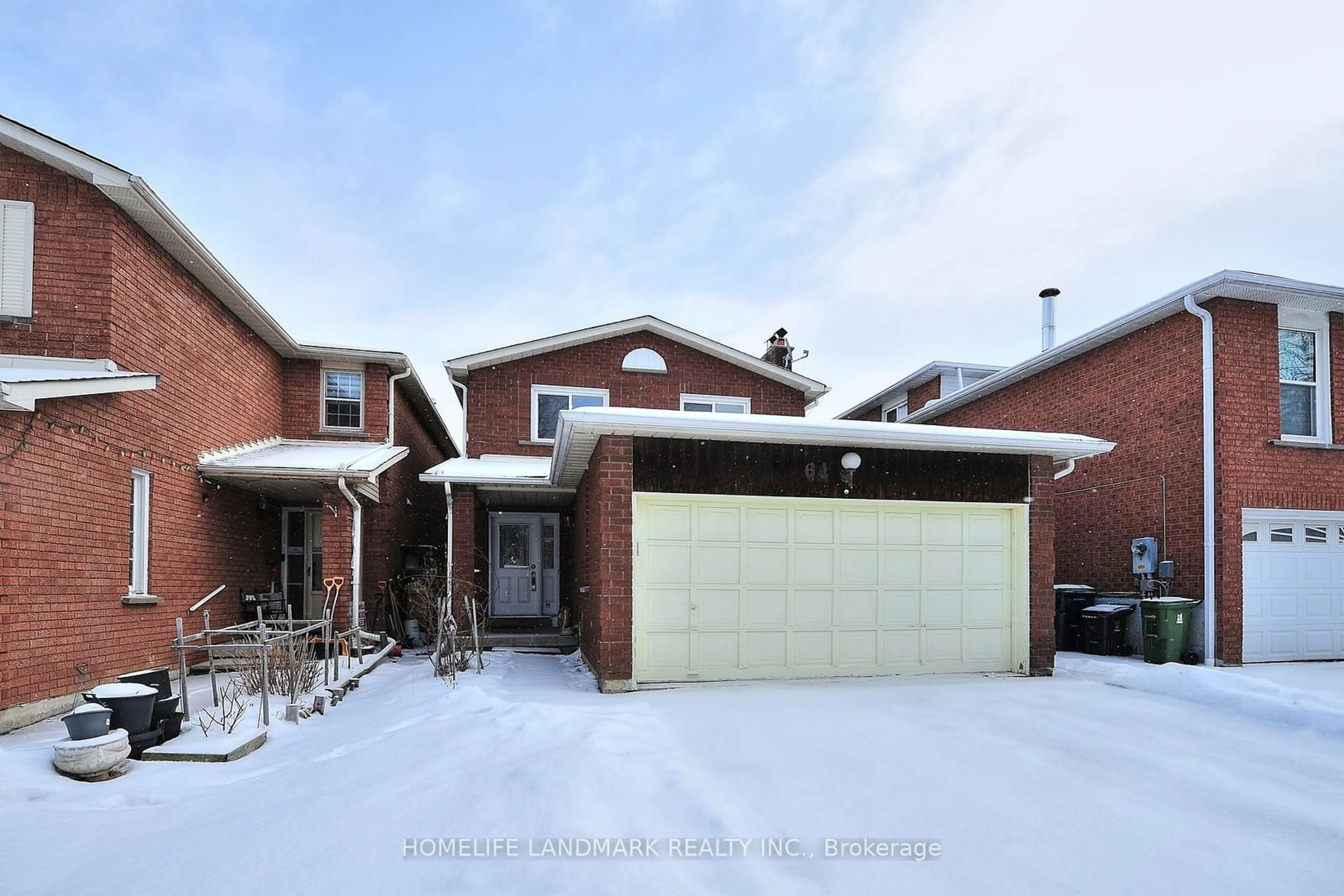 Home with brick exterior material, street for 64 Danjohn Cres, Toronto Ontario M1V 3N4