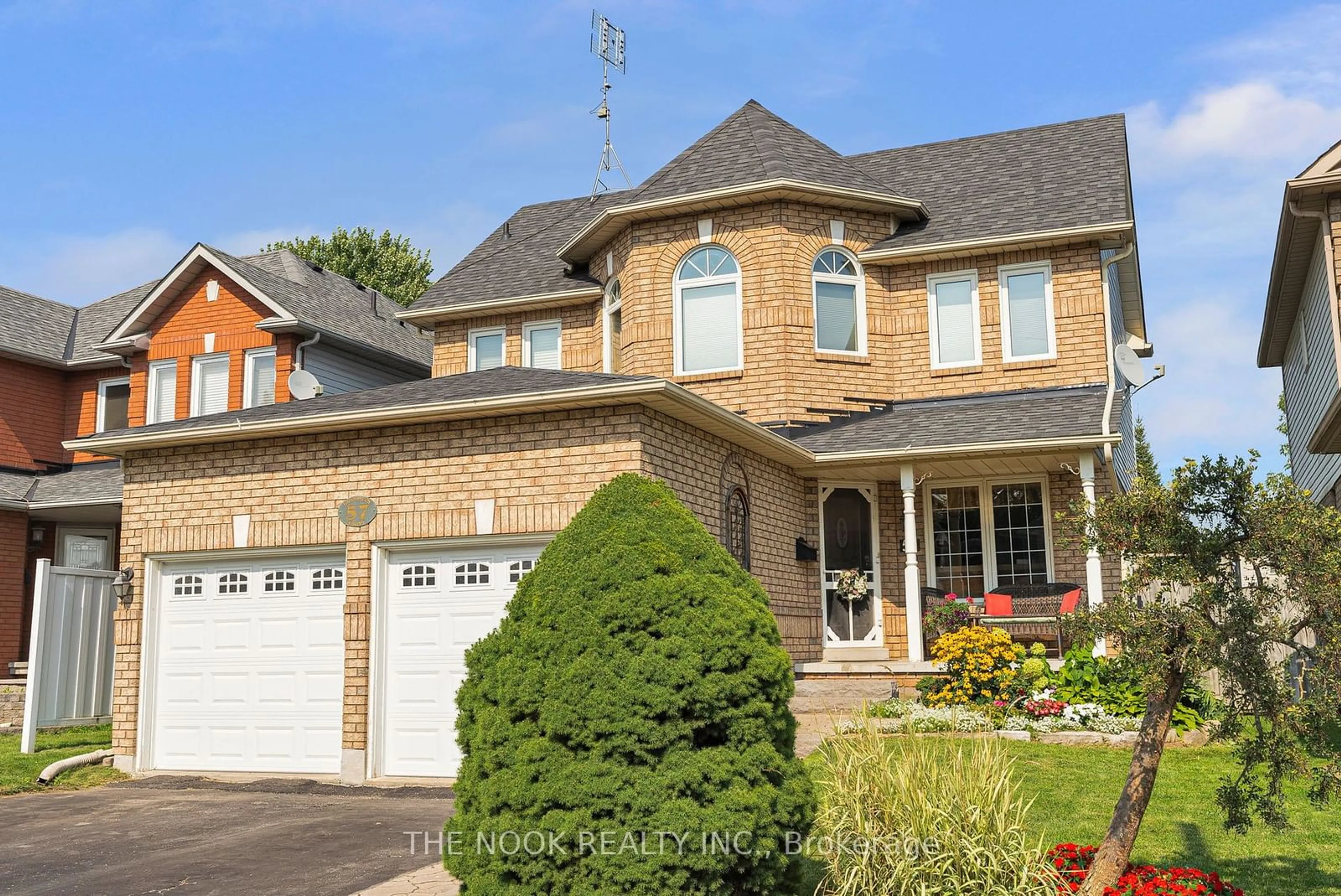 Home with brick exterior material, street for 57 Bradshaw St, Clarington Ontario L1C 2H4