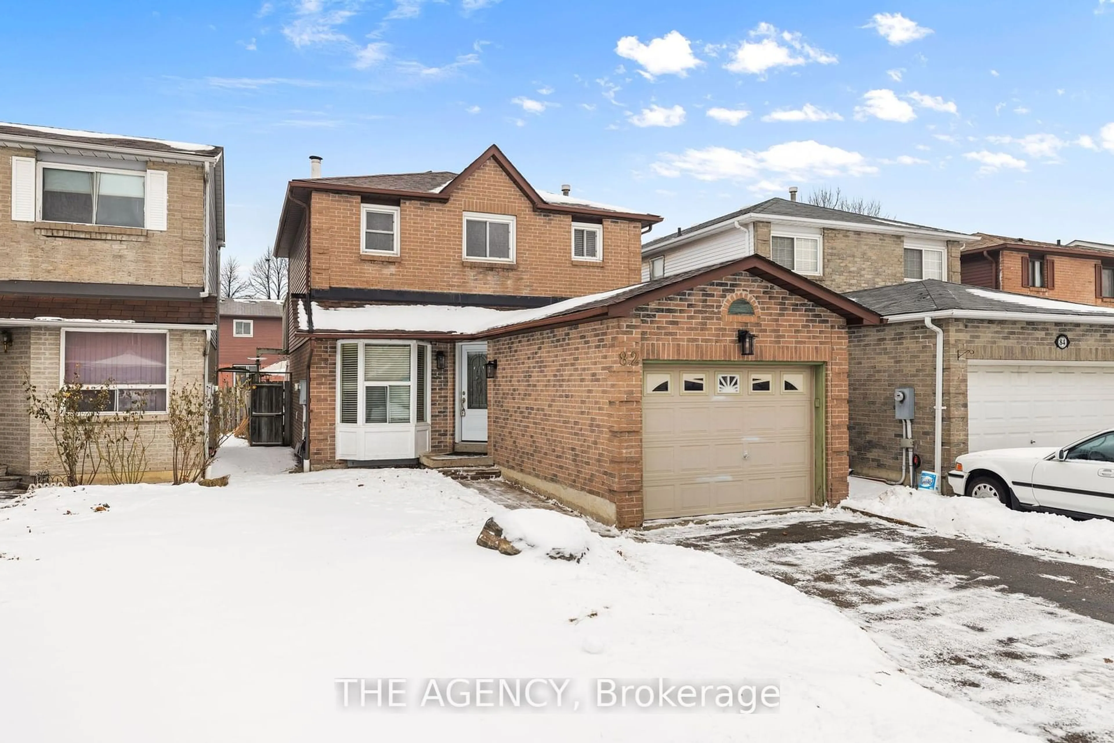 Home with brick exterior material, street for 82 Barnes Dr, Ajax Ontario L1S 5E6