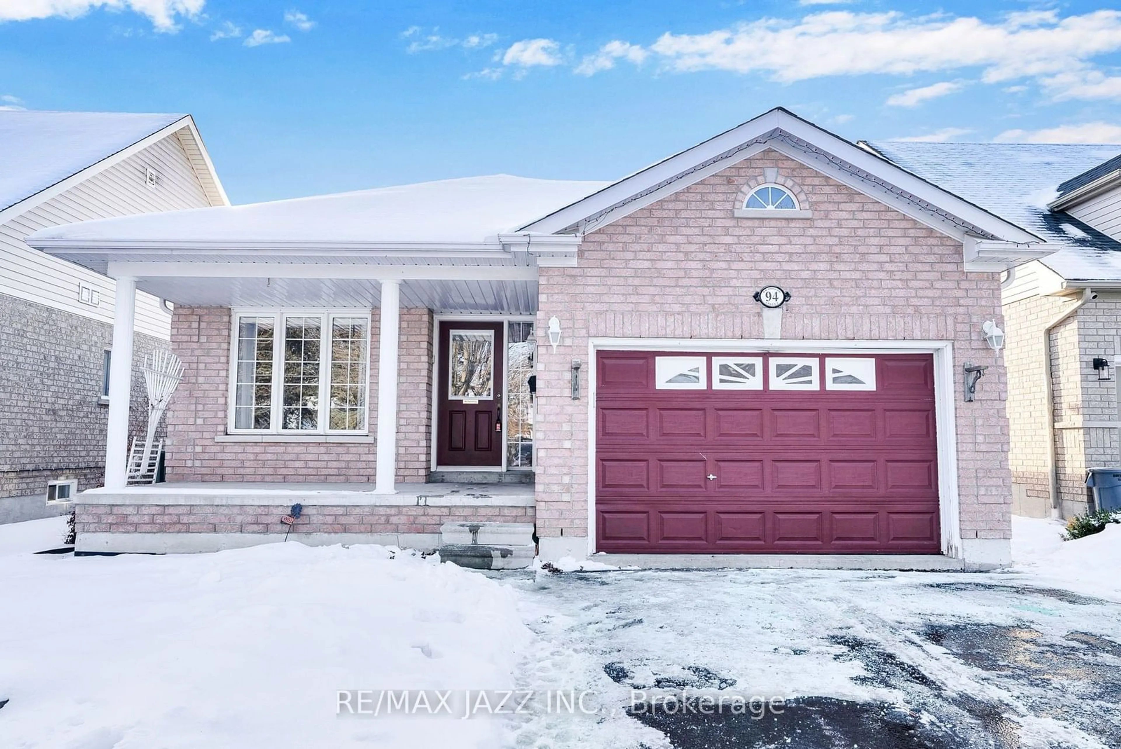 Home with brick exterior material, street for 94 Bradshaw St, Clarington Ontario L1C 2H3