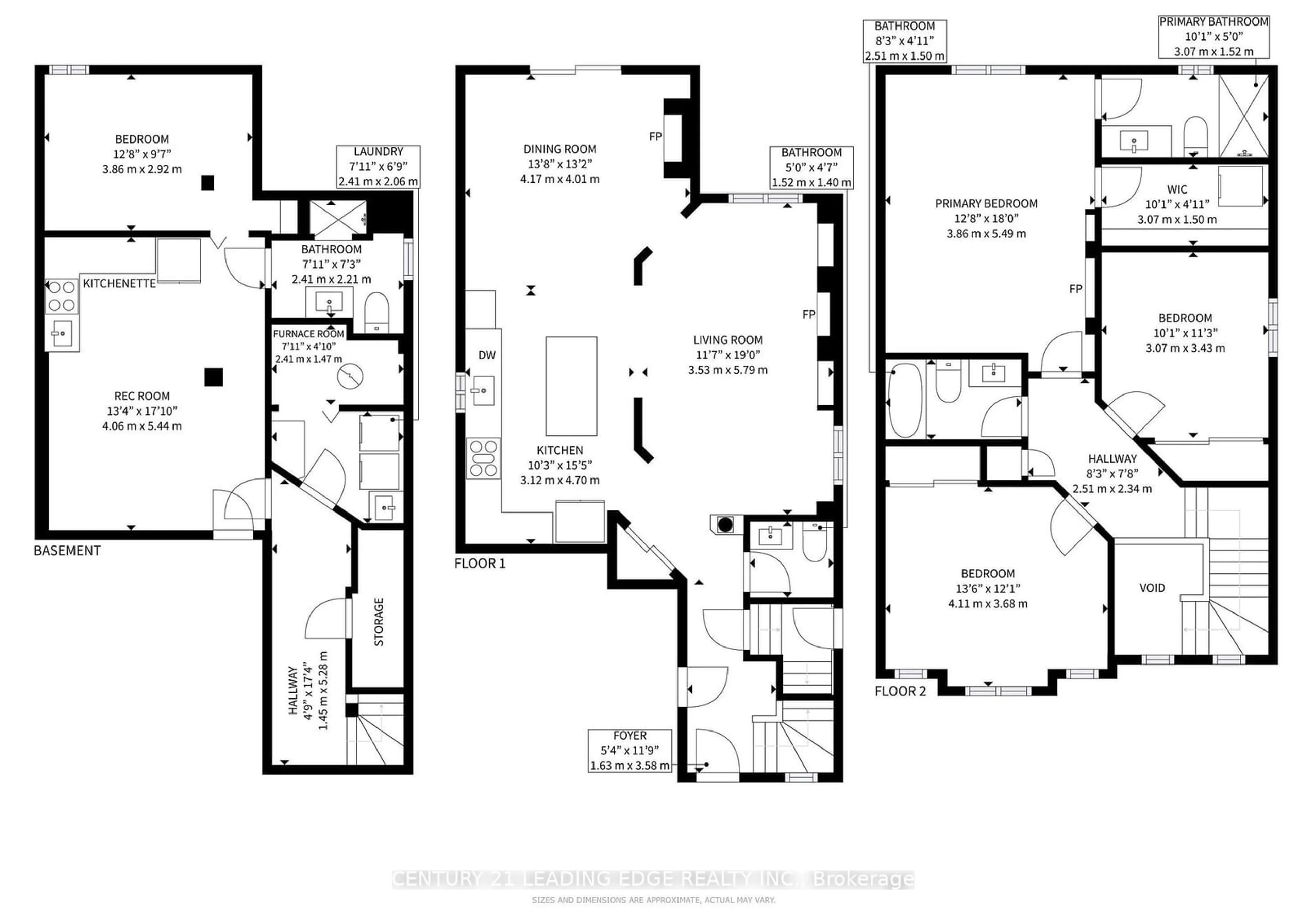 Floor plan for 1071 Summitview Cres, Oshawa Ontario L1K 2K4