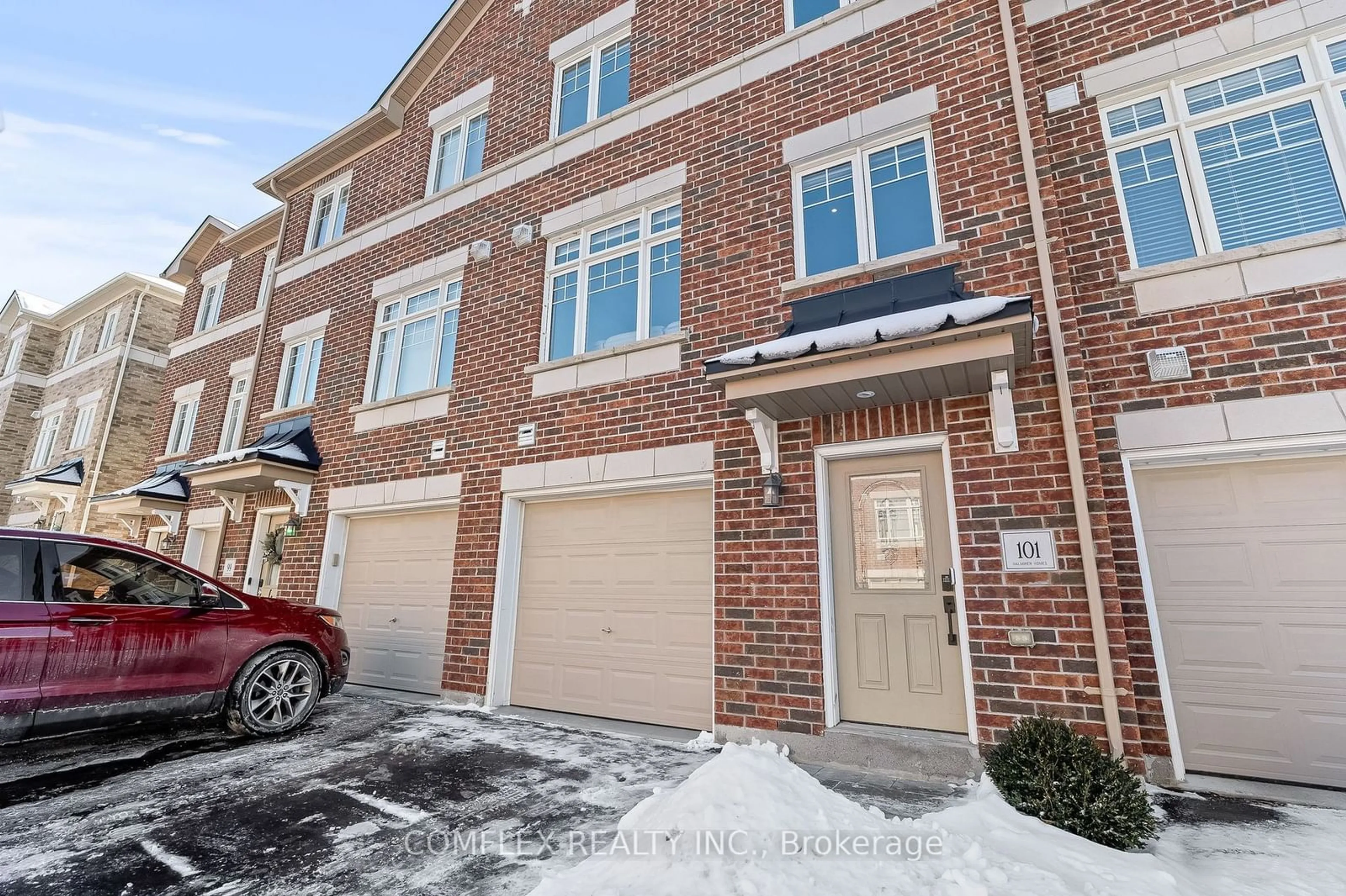 Home with brick exterior material, street for 101 Markham Trail Tr, Clarington Ontario L1C 0S4