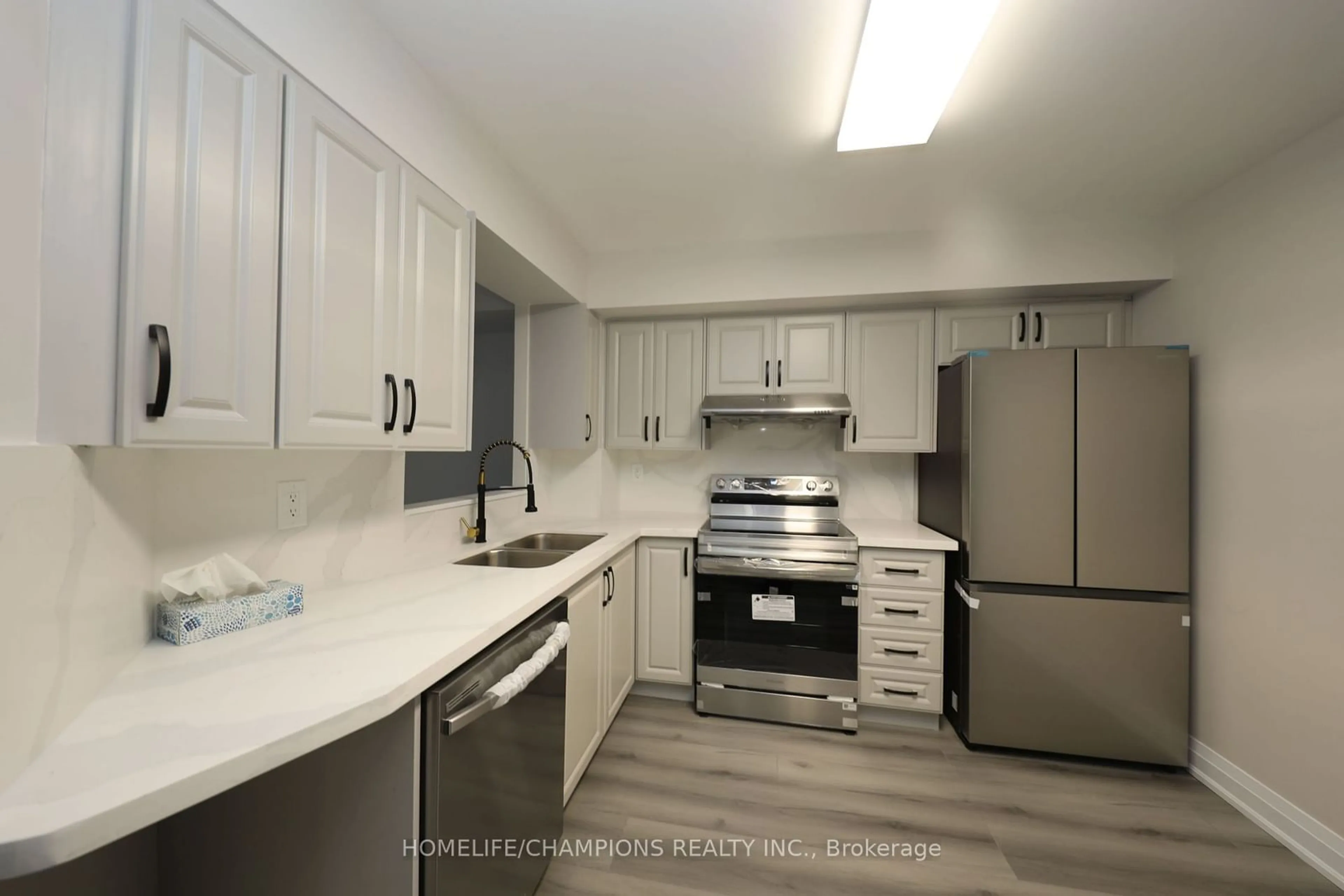 Standard kitchen, unknown for 410 Mclevin Ave #201, Toronto Ontario M1B 5J5