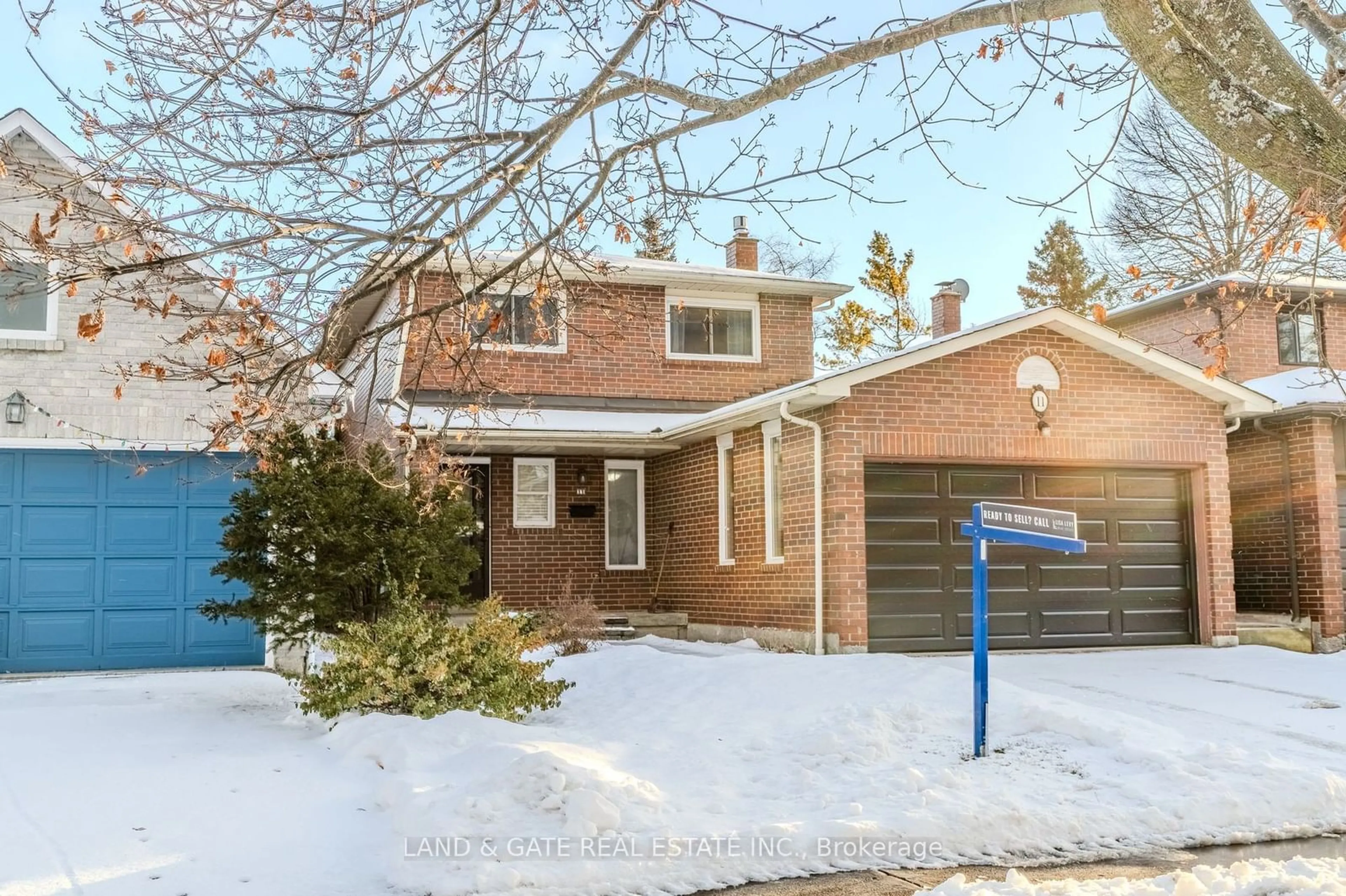 Home with brick exterior material, street for 11 Golders Green Ave, Toronto Ontario M1C 3N5