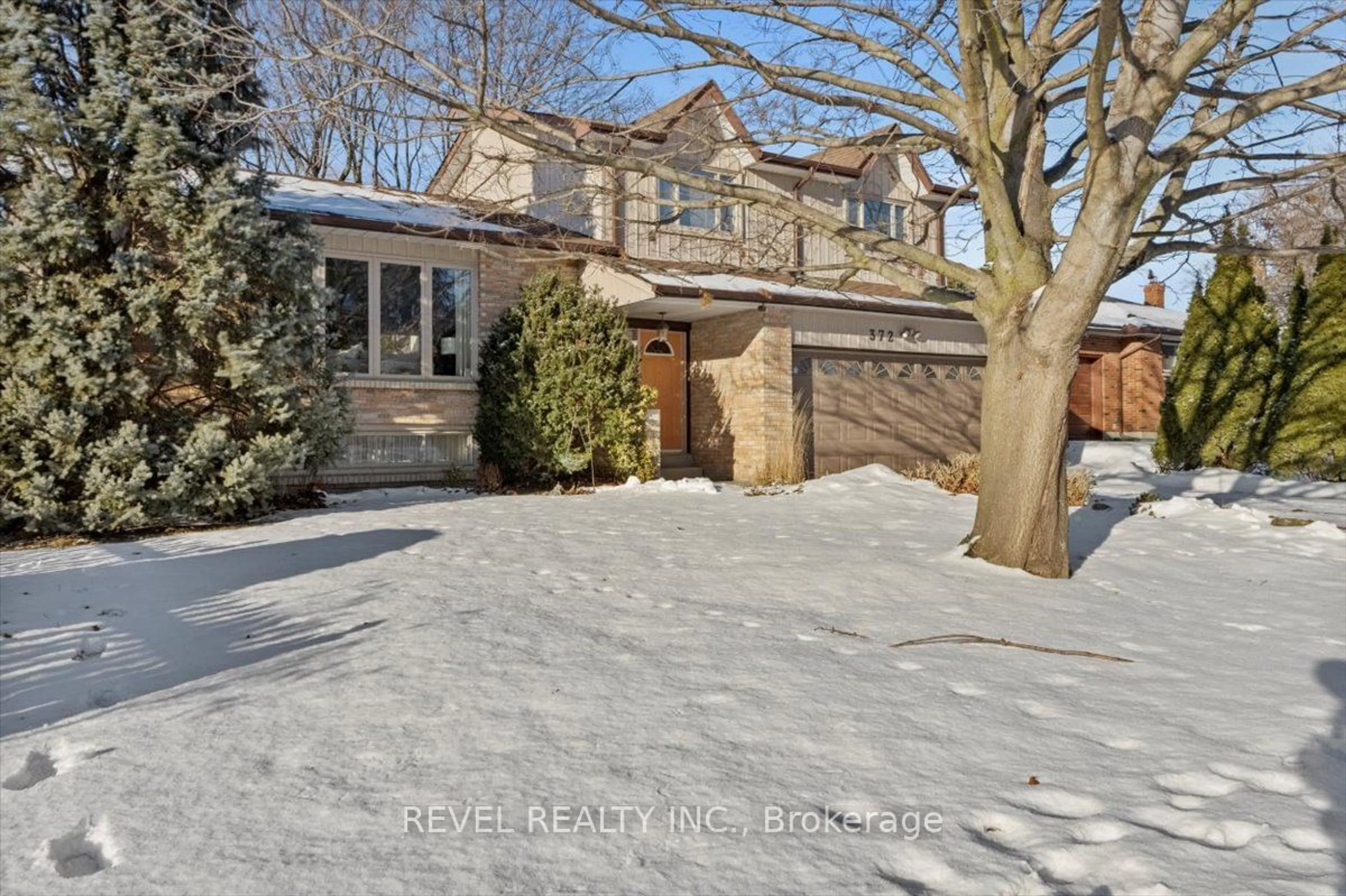 Home with brick exterior material, street for 372 Toynevale Rd, Pickering Ontario L1W 2H1