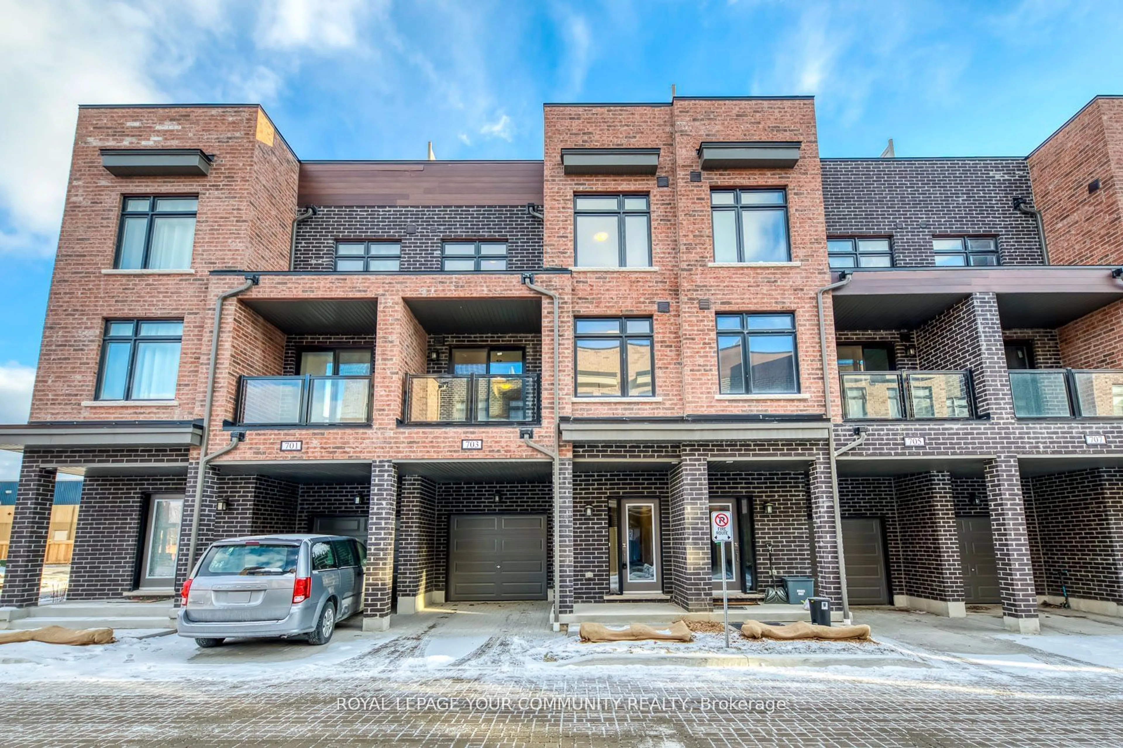 Home with brick exterior material, street for 1865 Pickering Pkwy #703, Pickering Ontario L1V 0H2