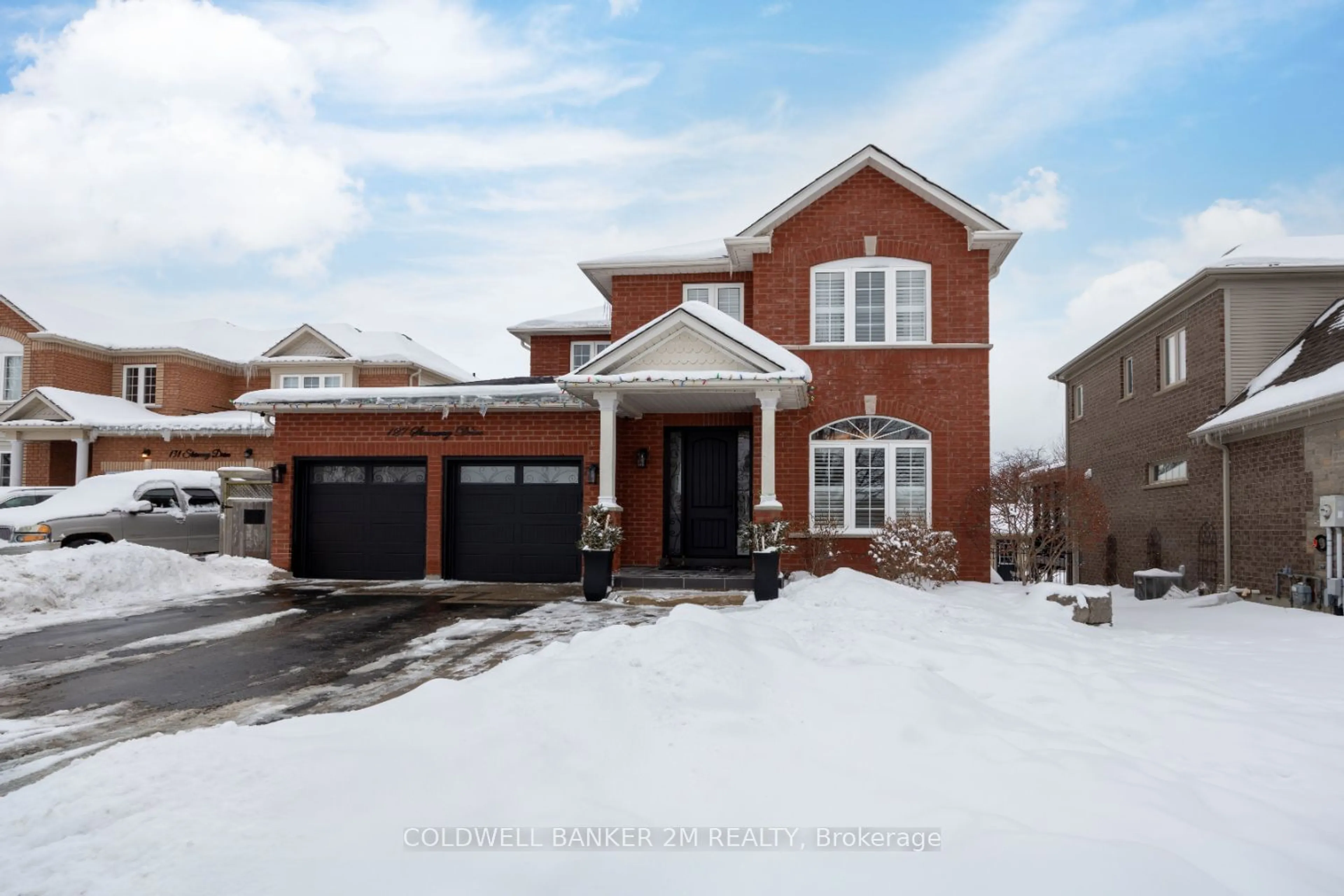 Home with brick exterior material, street for 127 Steinway Dr, Scugog Ontario L9L 1V5