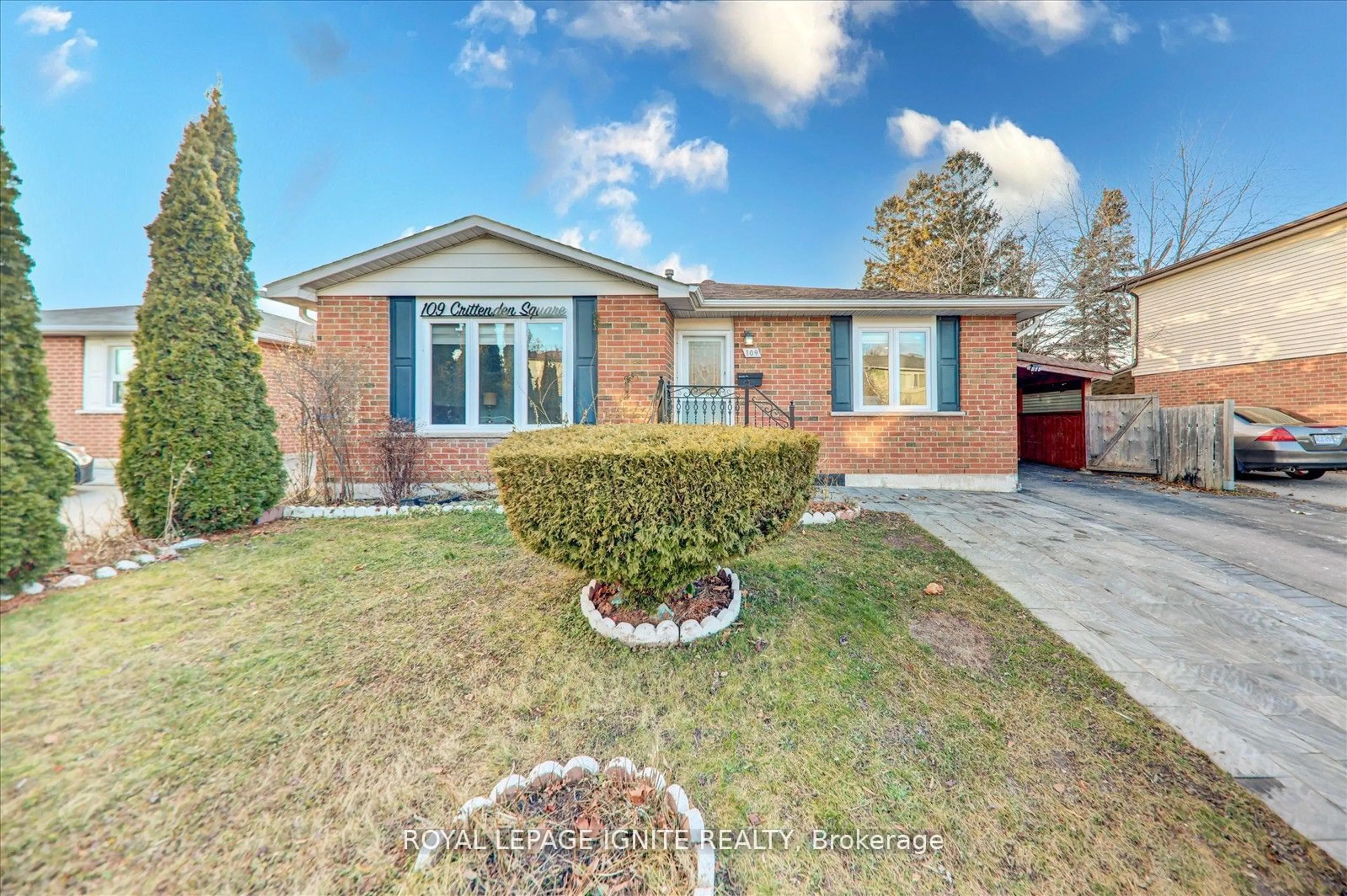 Home with brick exterior material, street for 109 Crittenden Sq, Toronto Ontario M1B 1V2