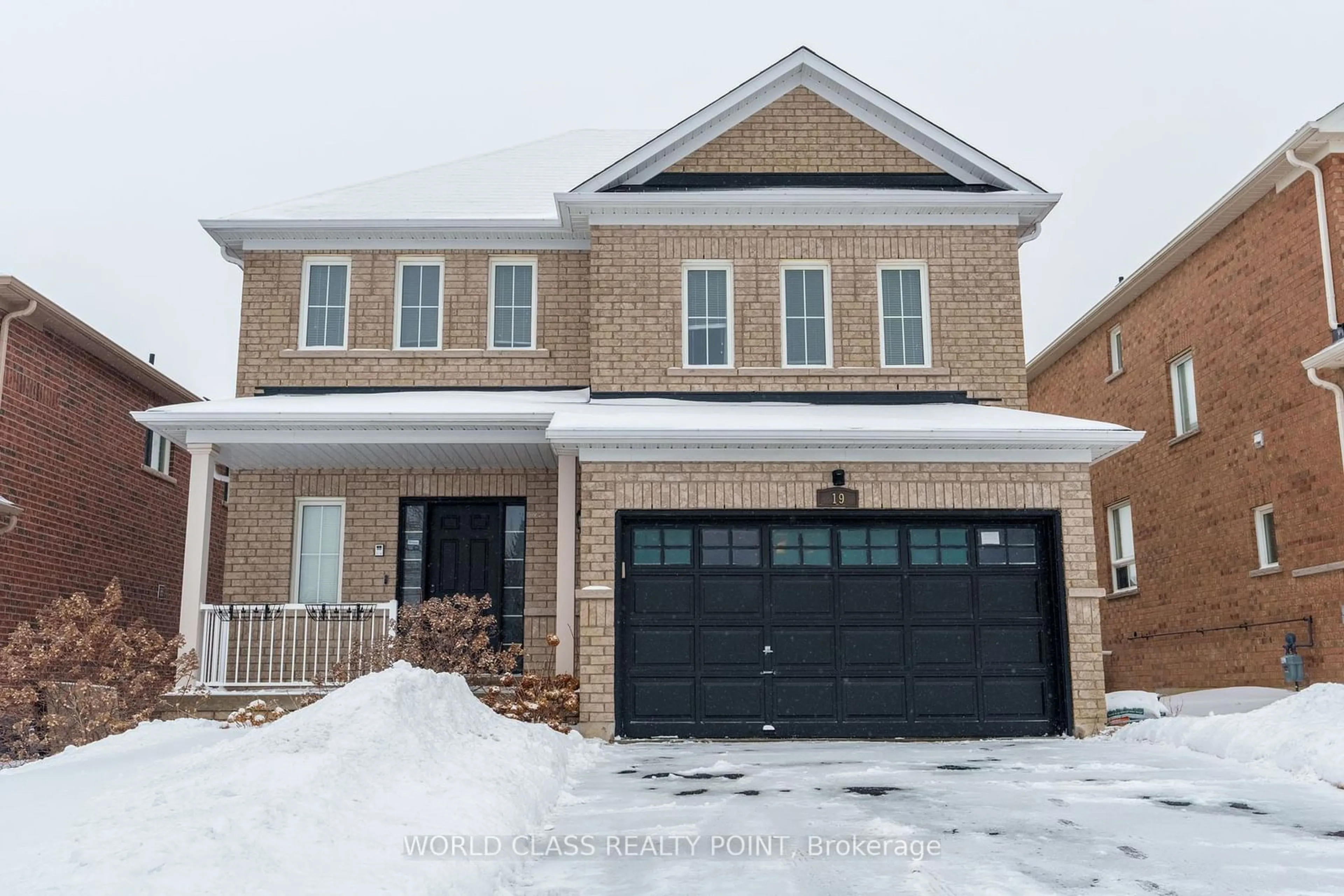 Home with brick exterior material, street for 19 Partner Dr, Clarington Ontario L1E 3J1