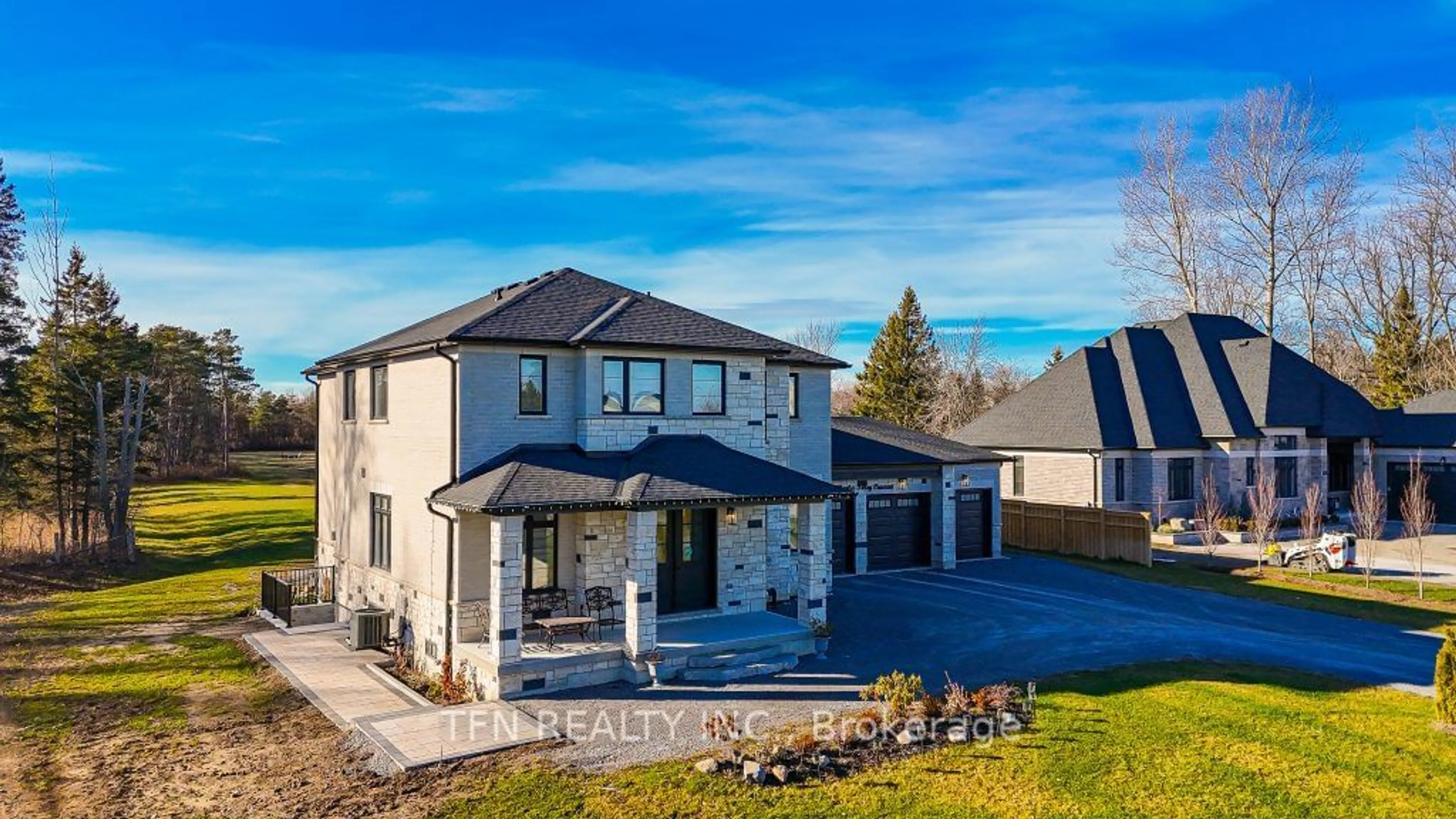 A pic from outside/outdoor area/front of a property/back of a property/a pic from drone, building for 79 Charles Tilley Cres, Clarington Ontario L0A 1J0