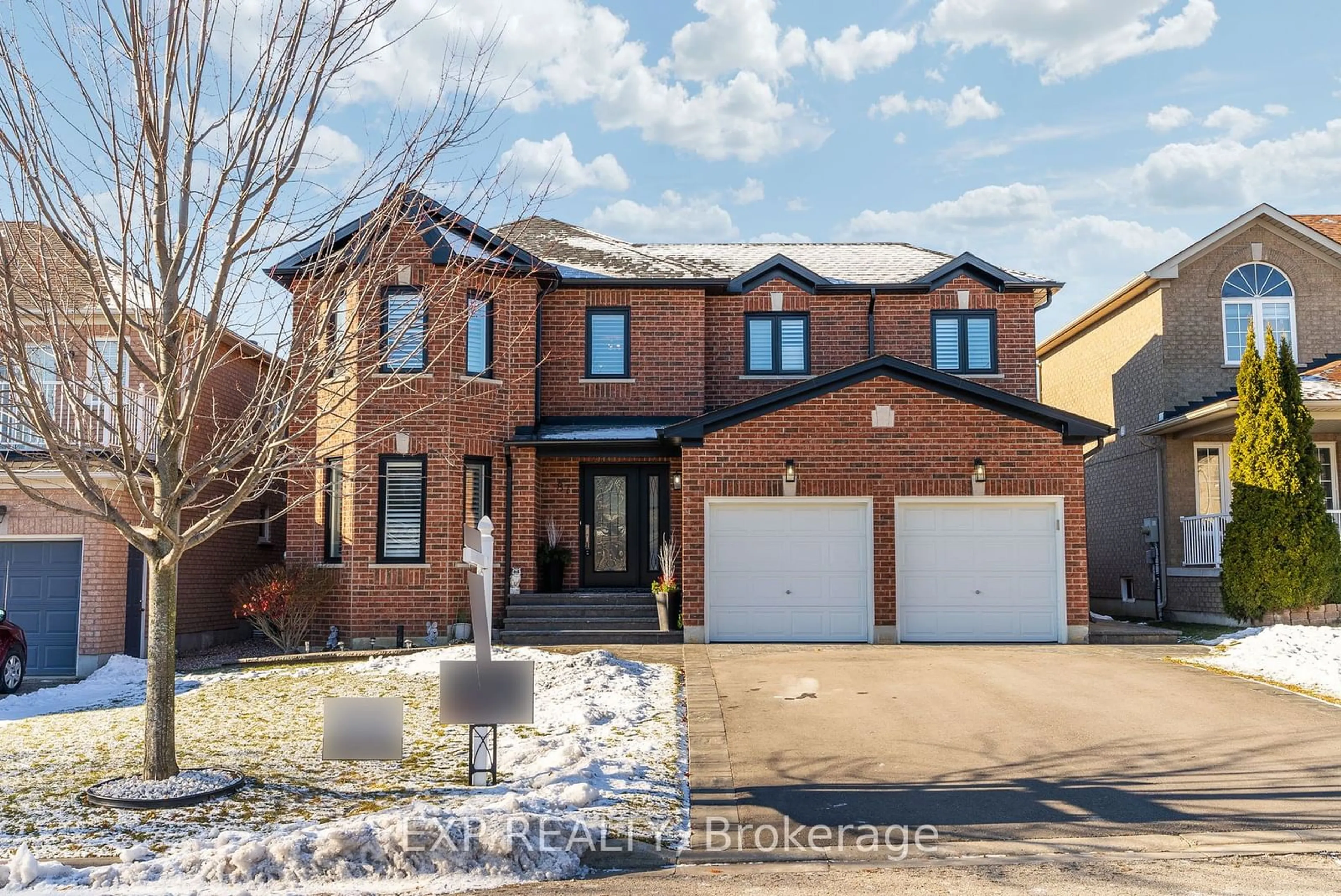 Home with brick exterior material, street for 87 Earl Cuddie Blvd, Scugog Ontario L9L 1T3