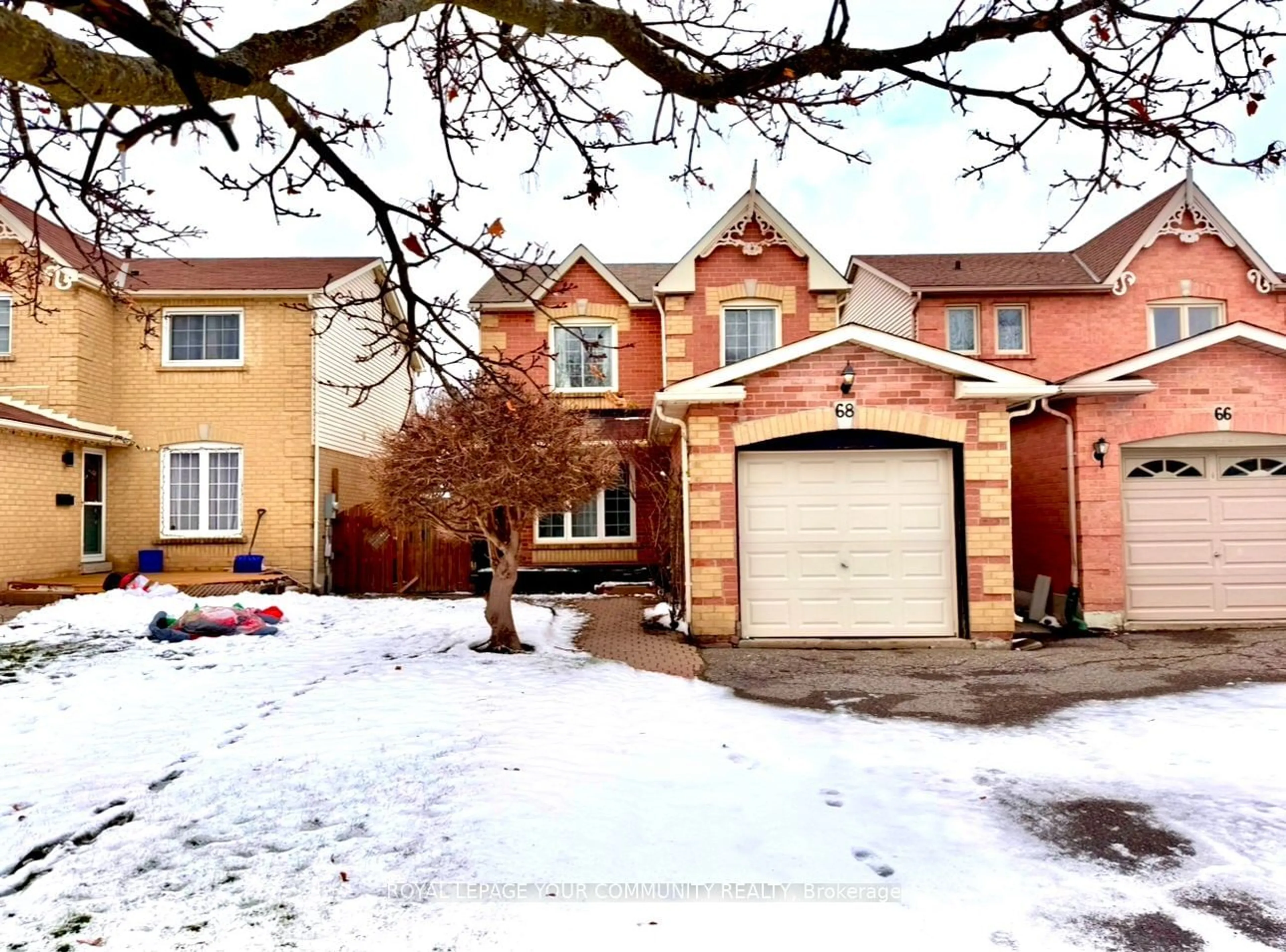 Home with brick exterior material, street for 68 Yorkville Dr, Clarington Ontario L1E 2A7