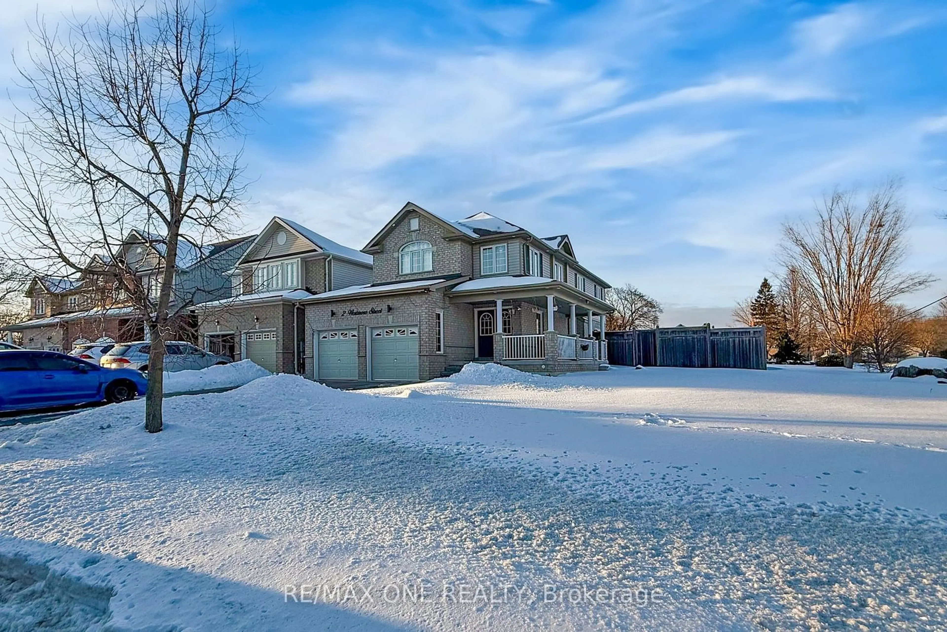 A pic from outside/outdoor area/front of a property/back of a property/a pic from drone, street for 2 WESTMORE St, Clarington Ontario L1E 2H7