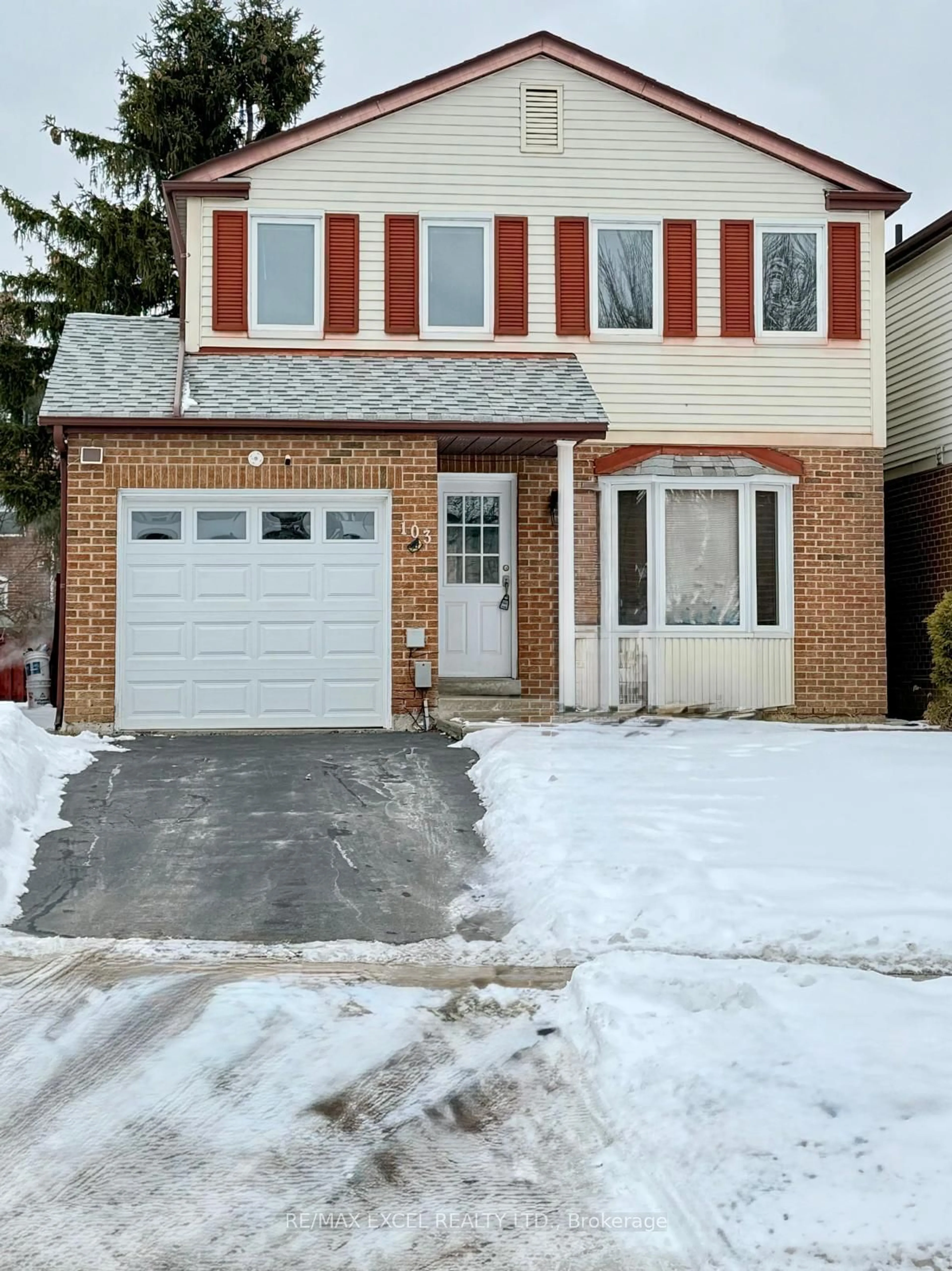 Home with brick exterior material, street for 103 Fawndale Cres, Toronto Ontario M1W 2X3