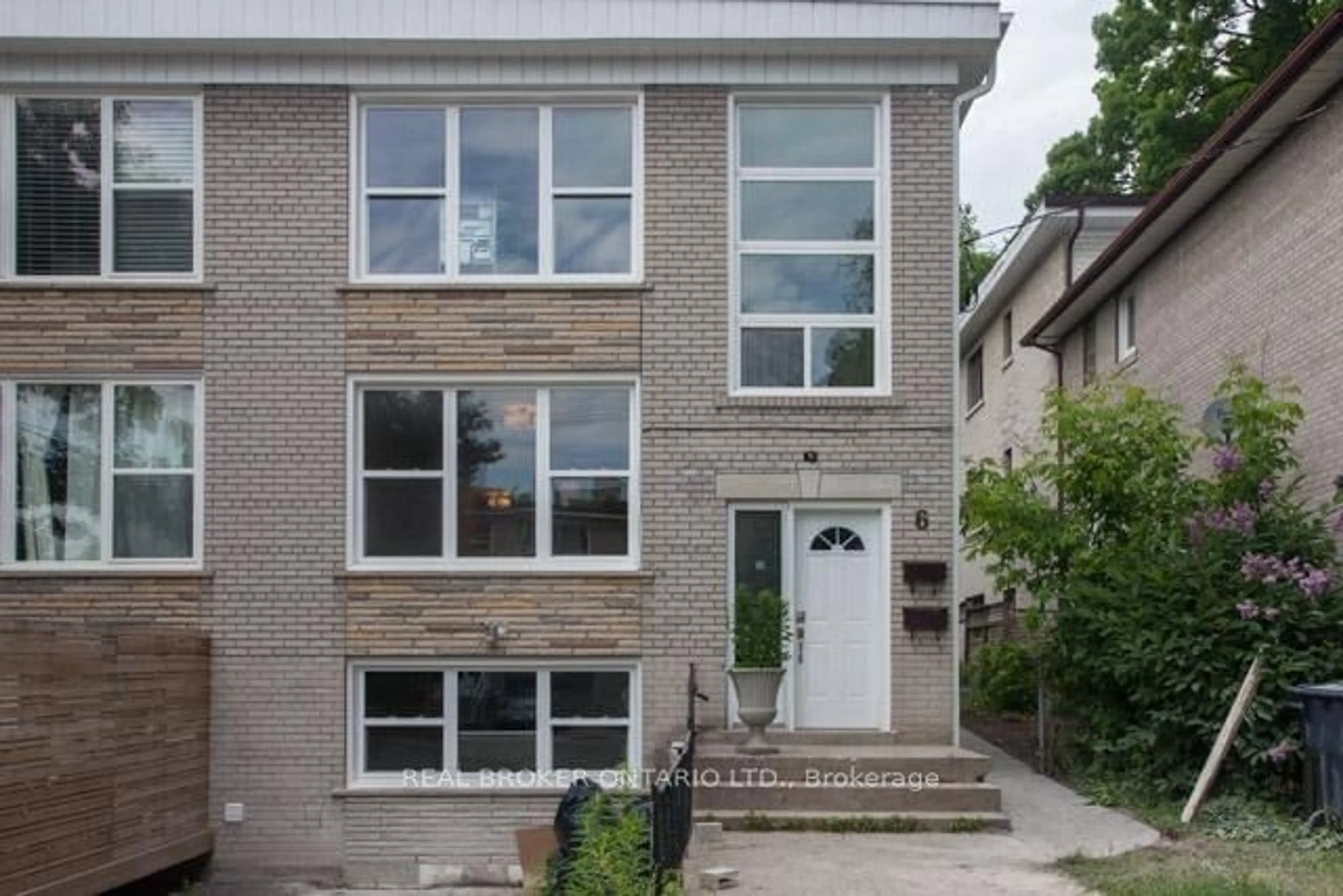 Home with brick exterior material, street for 6 Casci Ave, Toronto Ontario M4L 2K3