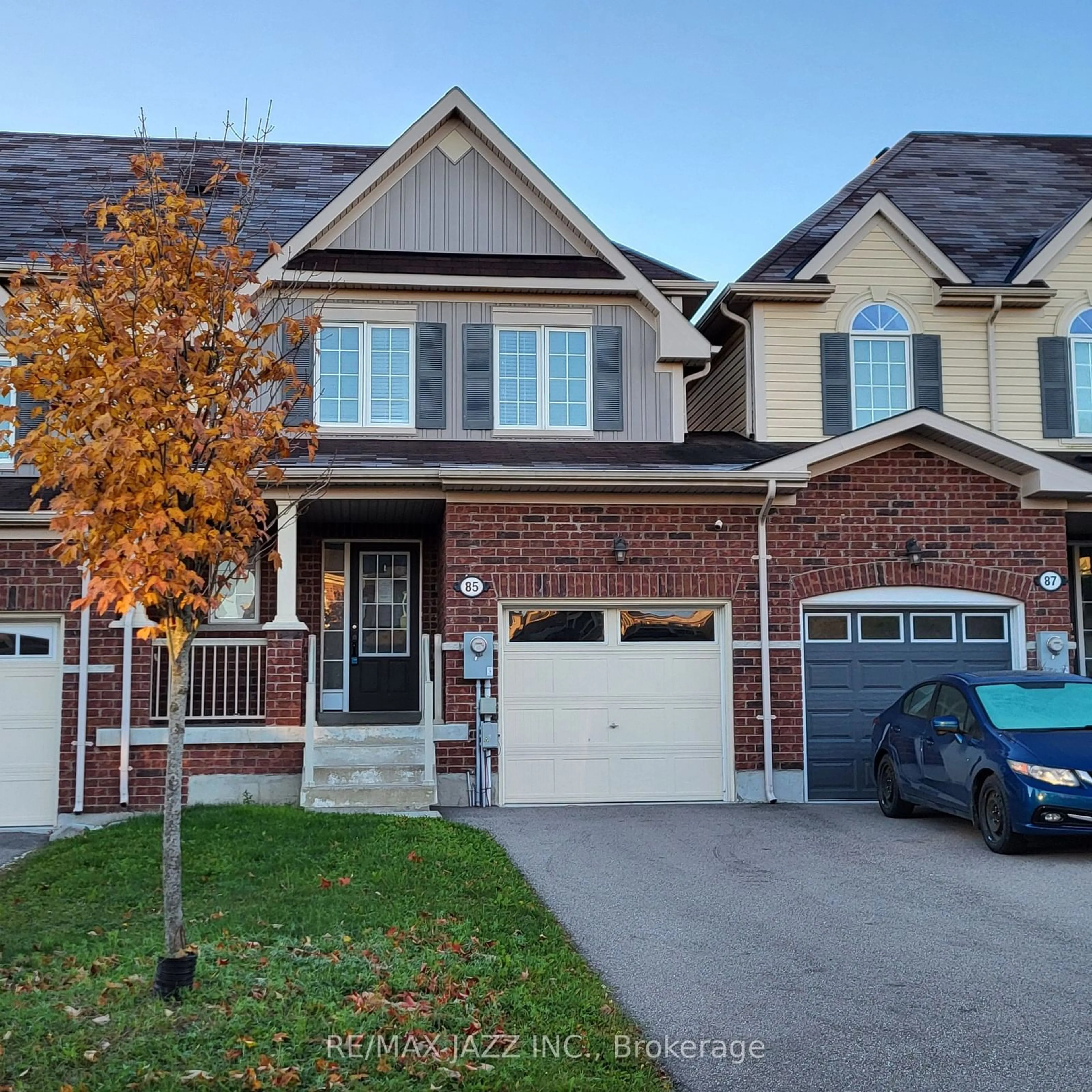 Home with brick exterior material, street for 85 Sidney Rundle Ave, Clarington Ontario L1C 0N9