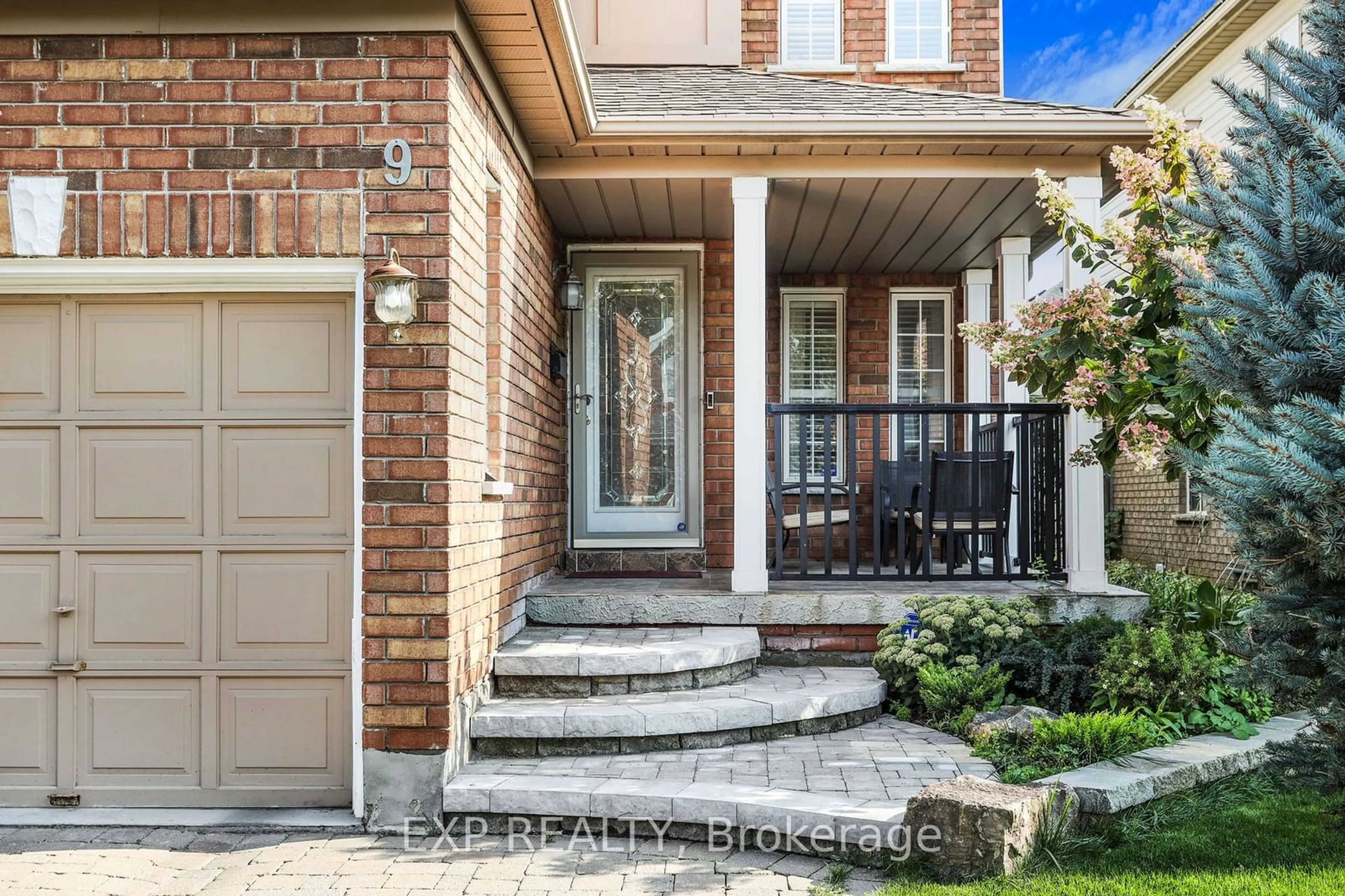 Home with brick exterior material, street for 9 Tom Edwards Dr, Whitby Ontario L1R 2R4