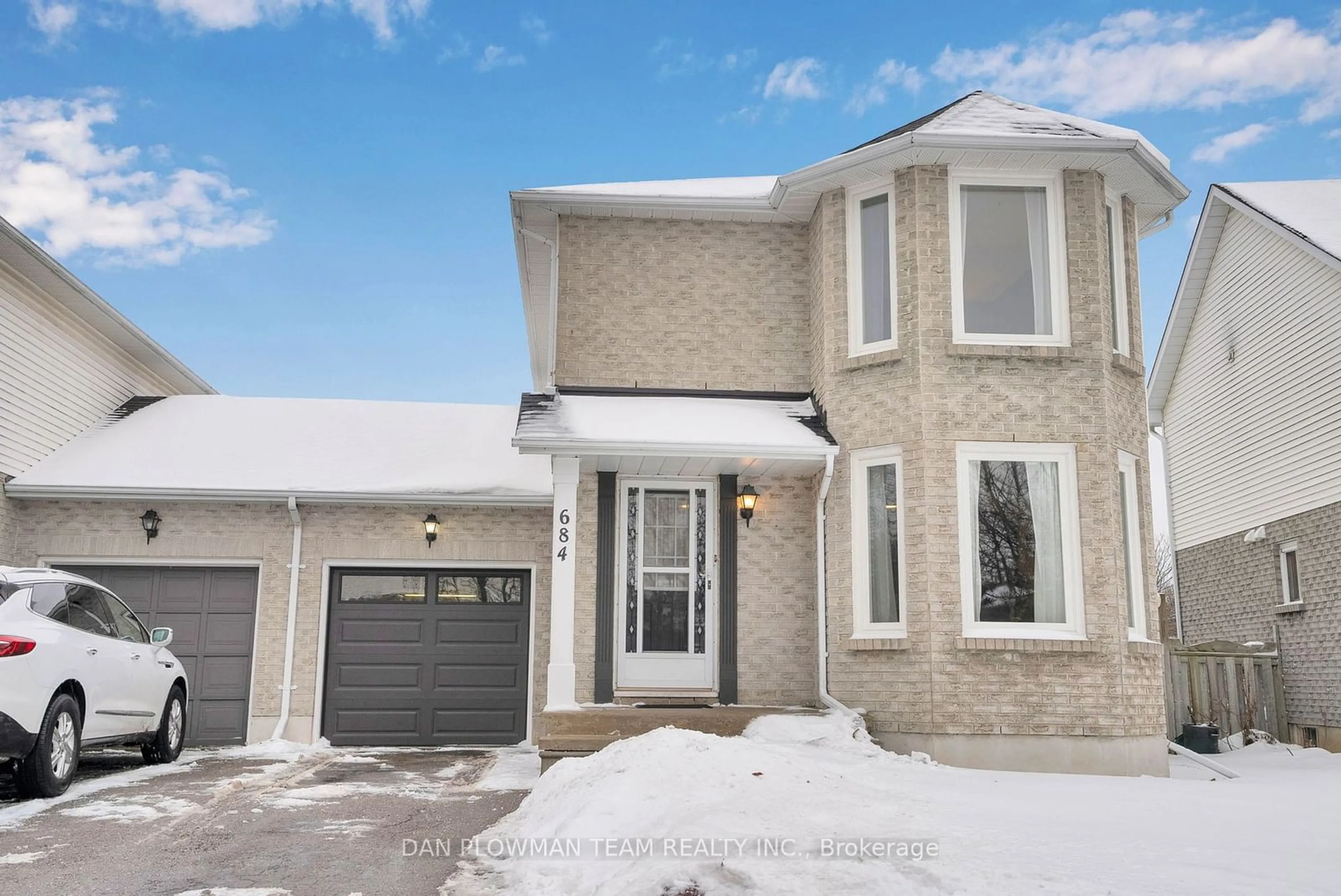 Home with brick exterior material, street for 684 Elderberry Dr, Oshawa Ontario L1K 2J4