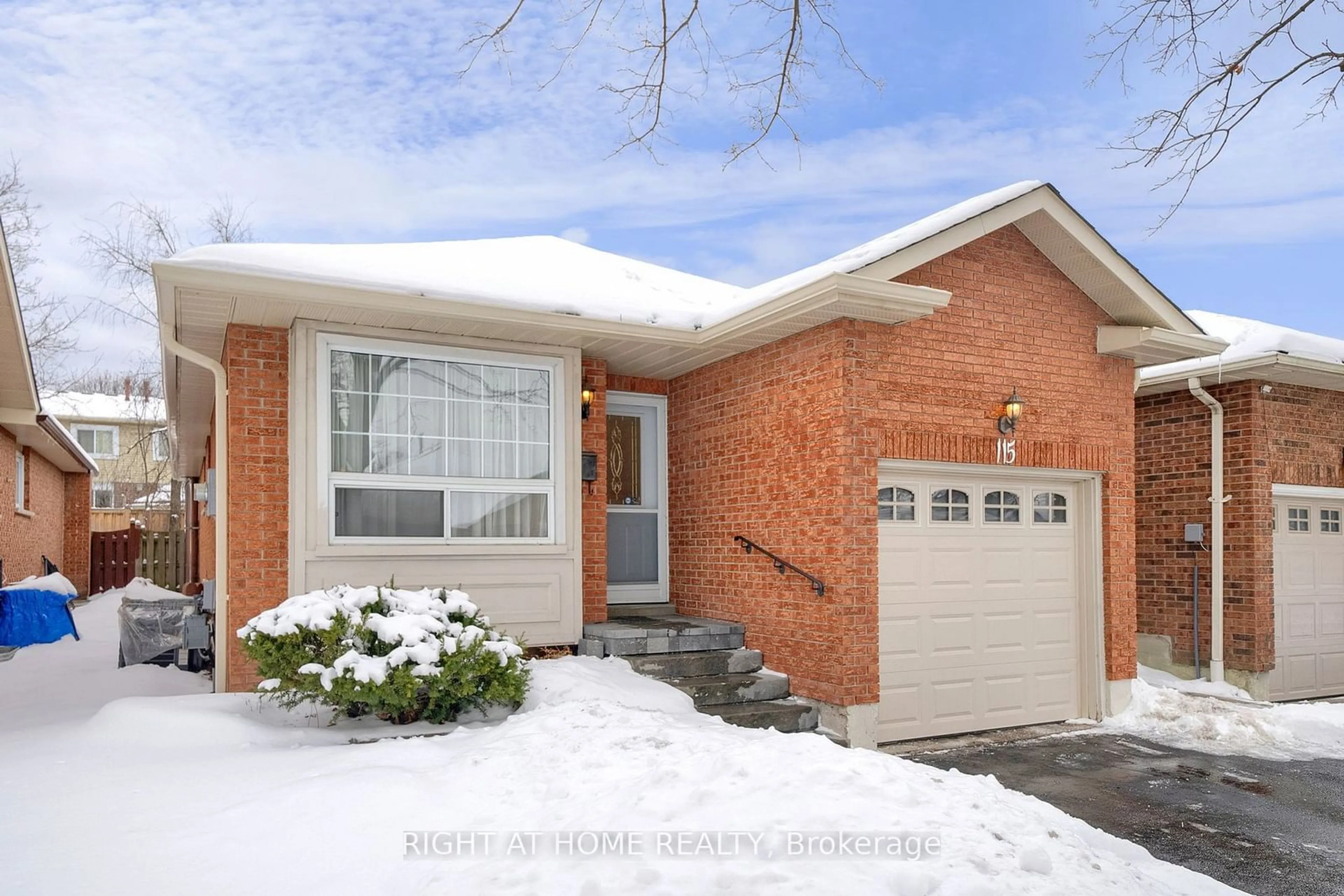 Home with brick exterior material, street for 115 Ribblesdale Dr, Whitby Ontario L1N 7K2