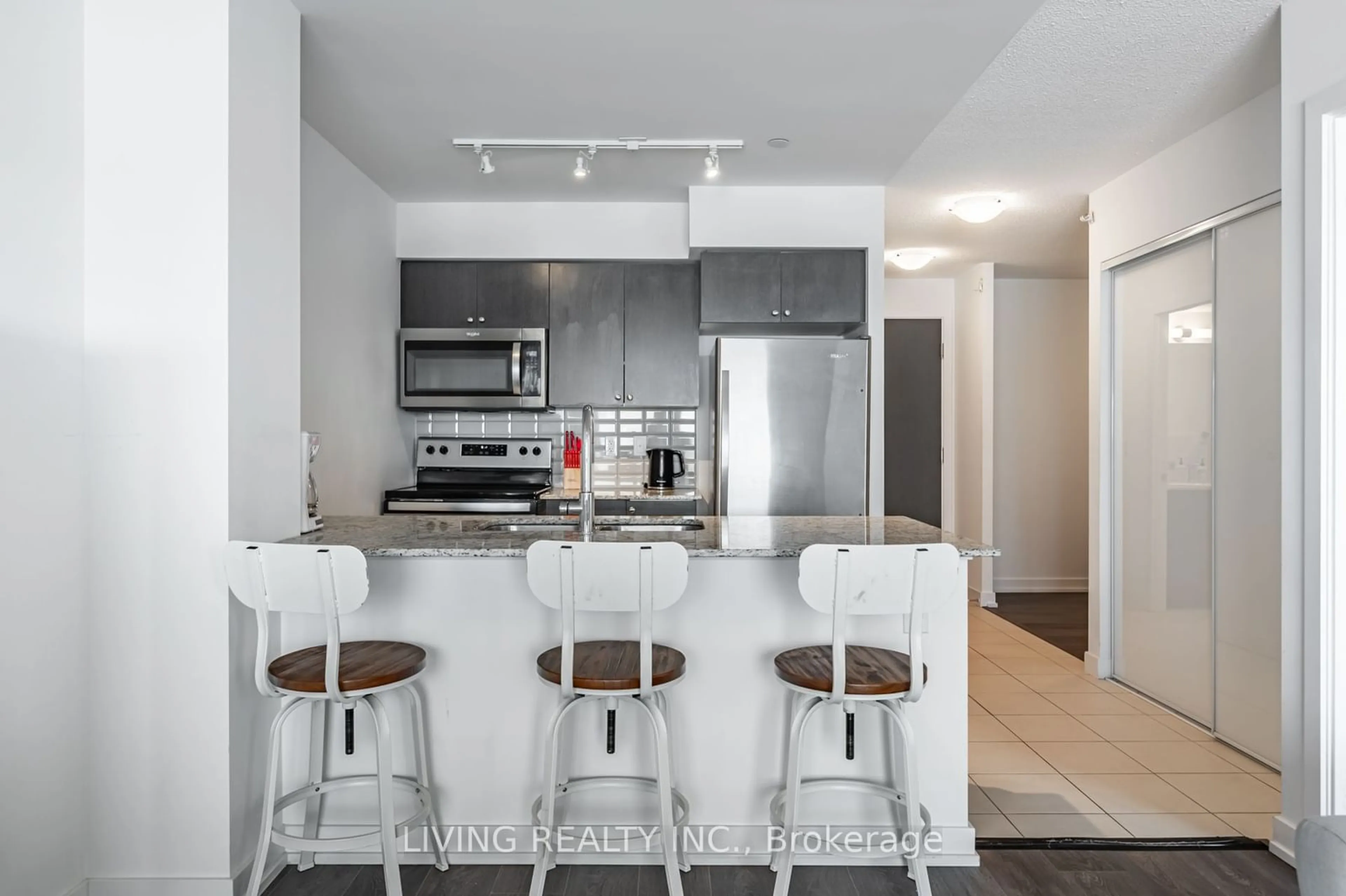 Open concept kitchen, unknown for 8 Trent Ave #805, Toronto Ontario M4C 0A6