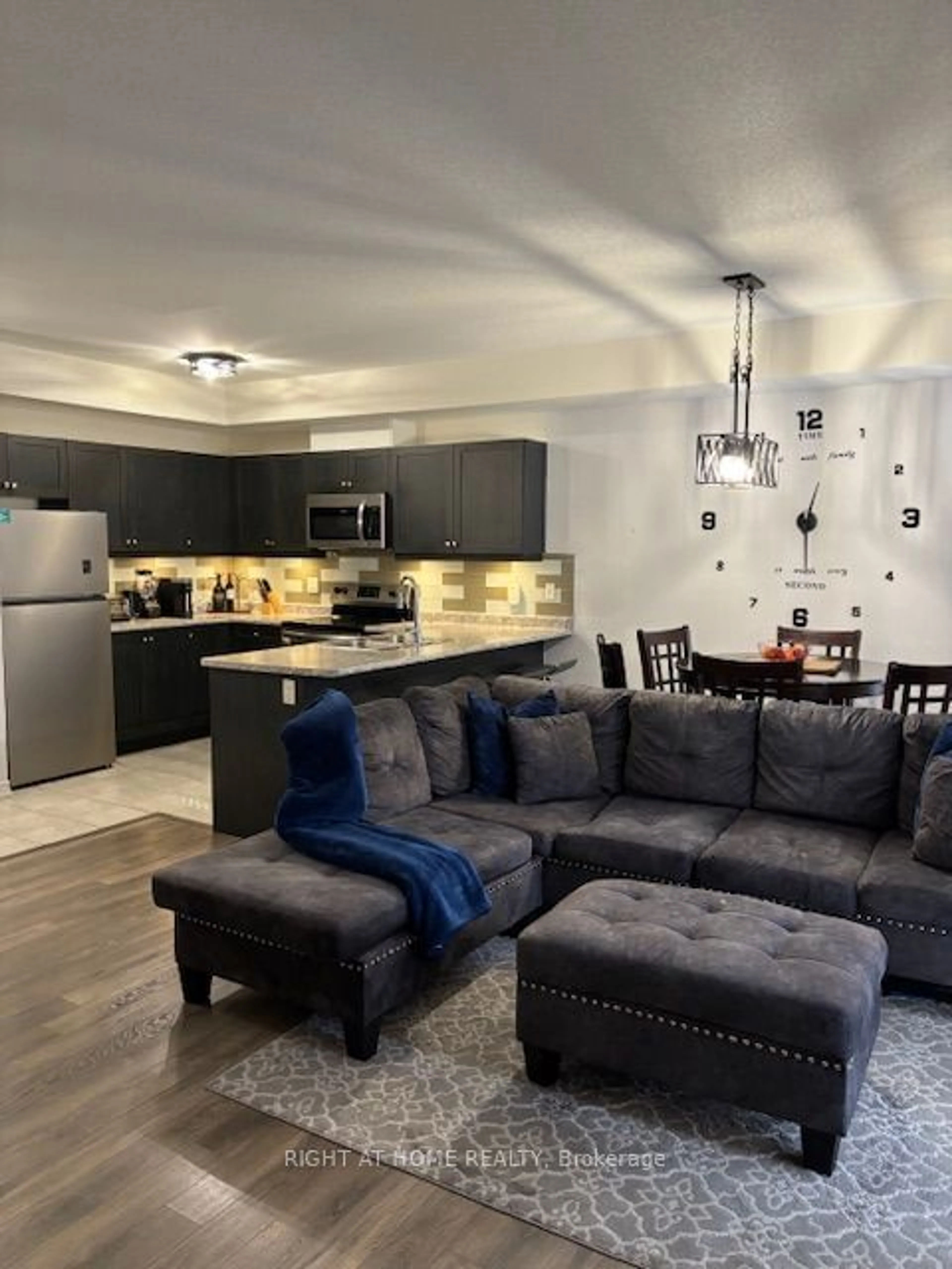 Open concept kitchen, unknown for 1715 Adirondack Chse #111, Pickering Ontario L1X 0E5