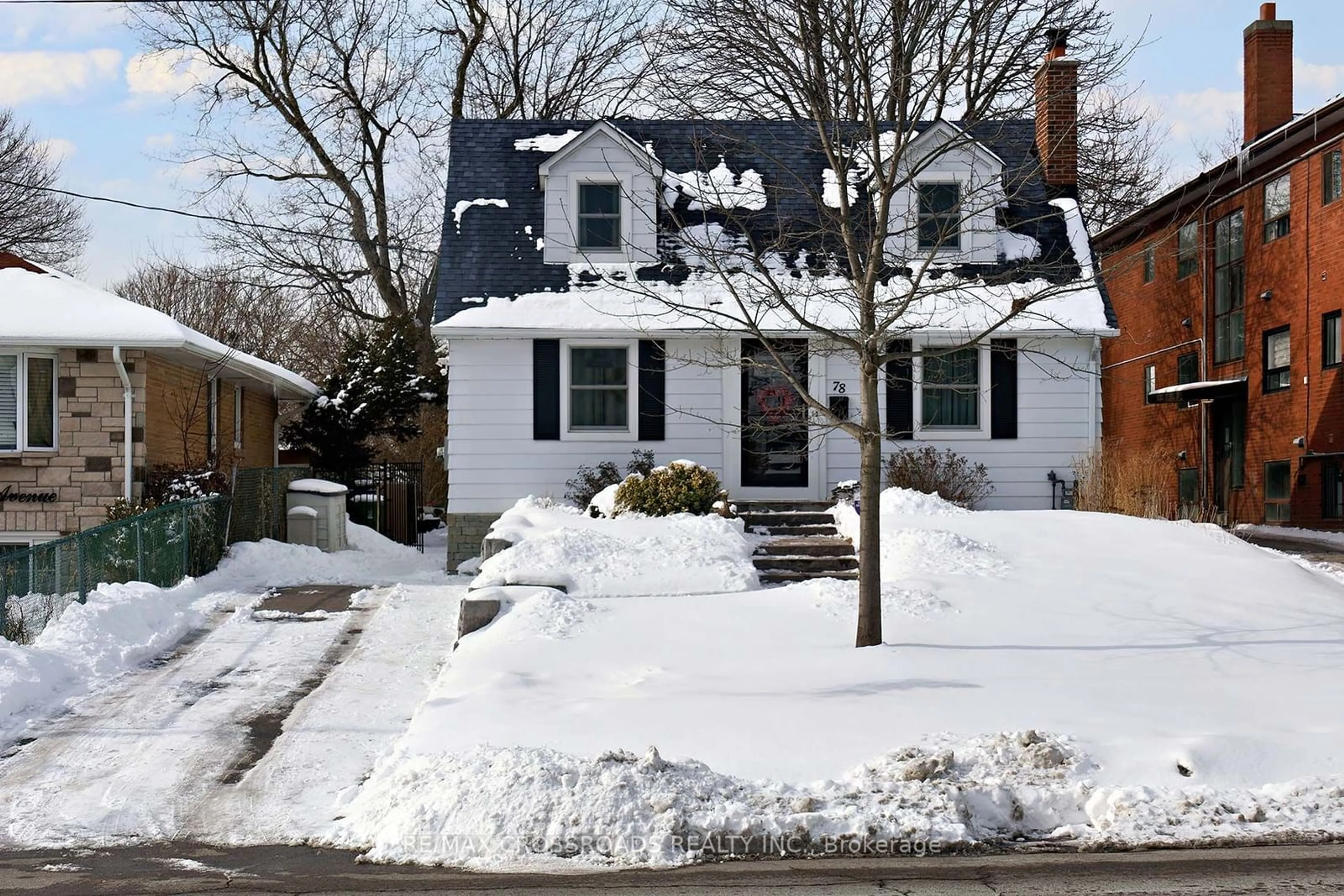 Home with brick exterior material, street for 78 Falmouth Ave, Toronto Ontario M1K 4M8