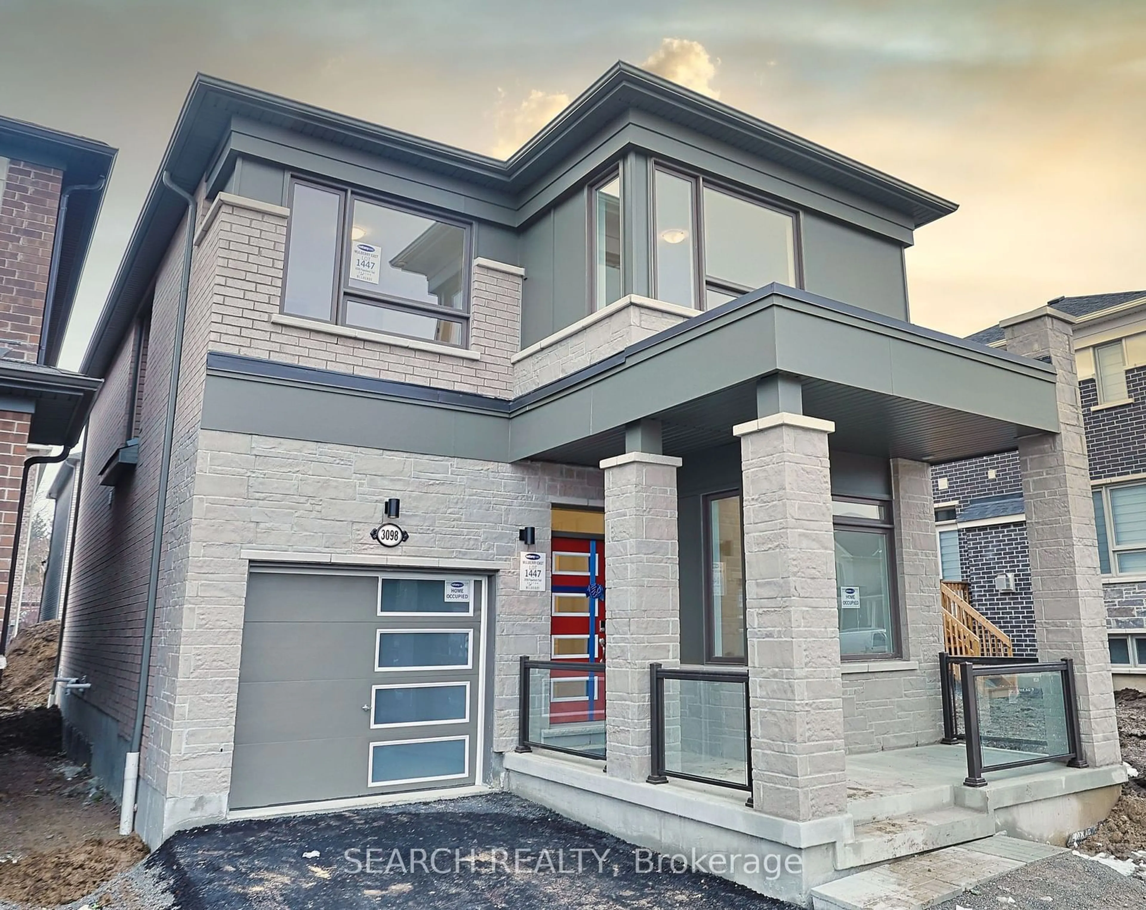 Home with brick exterior material, street for 3098 Paperbirch Tr, Pickering Ontario L0H 1J0