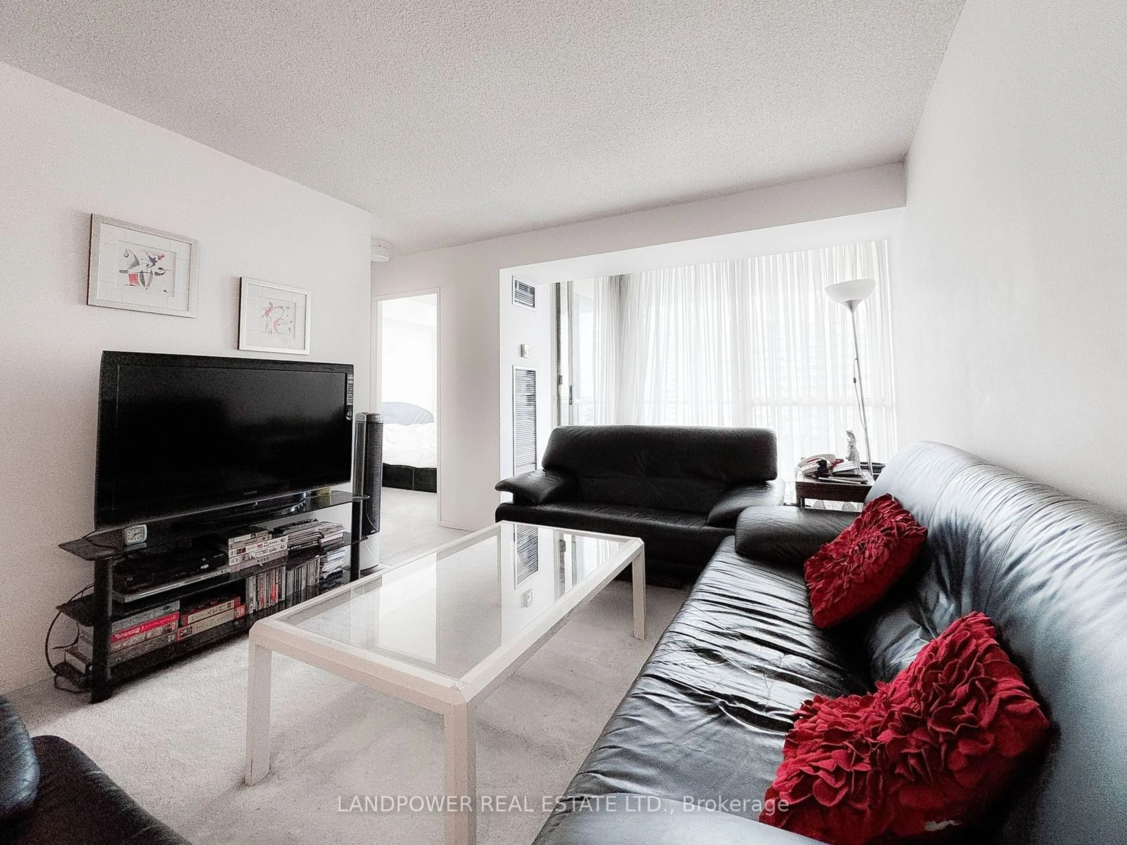 Living room with furniture, unknown for 175 Bamburgh Circ #1205, Toronto Ontario M1W 3X8