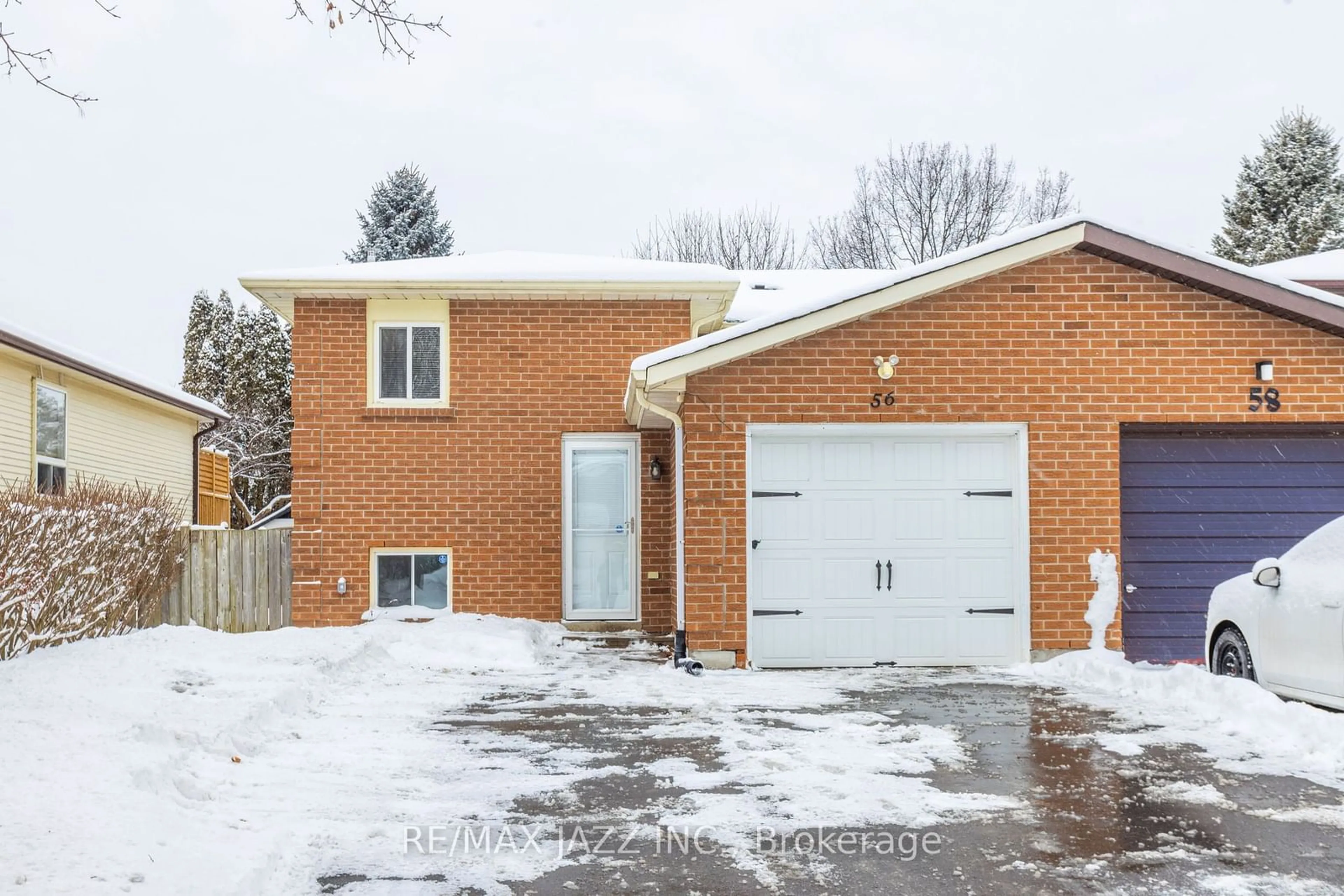 Home with brick exterior material, street for 56 Hartsfield Dr, Clarington Ontario L1E 1L8