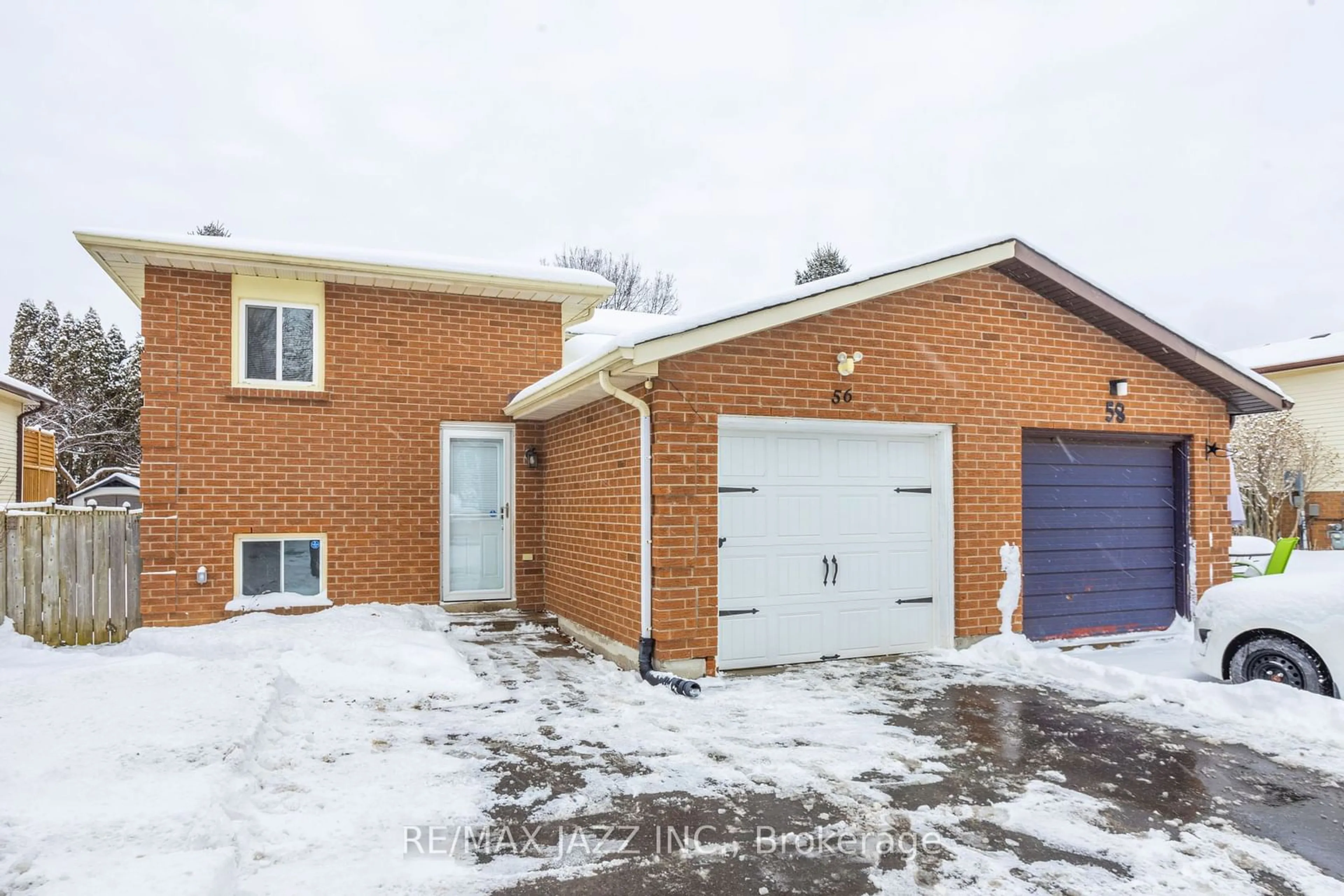 Home with brick exterior material, street for 56 Hartsfield Dr, Clarington Ontario L1E 1L8