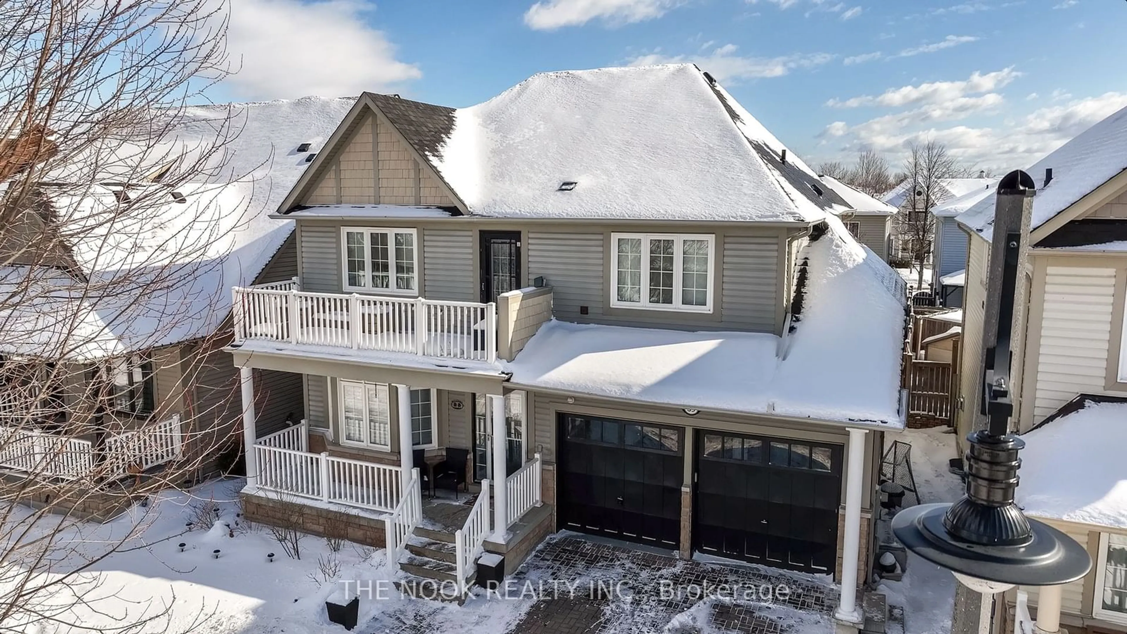 A pic from outside/outdoor area/front of a property/back of a property/a pic from drone, unknown for 39 Doug Walton Lane, Clarington Ontario L1B 0A9