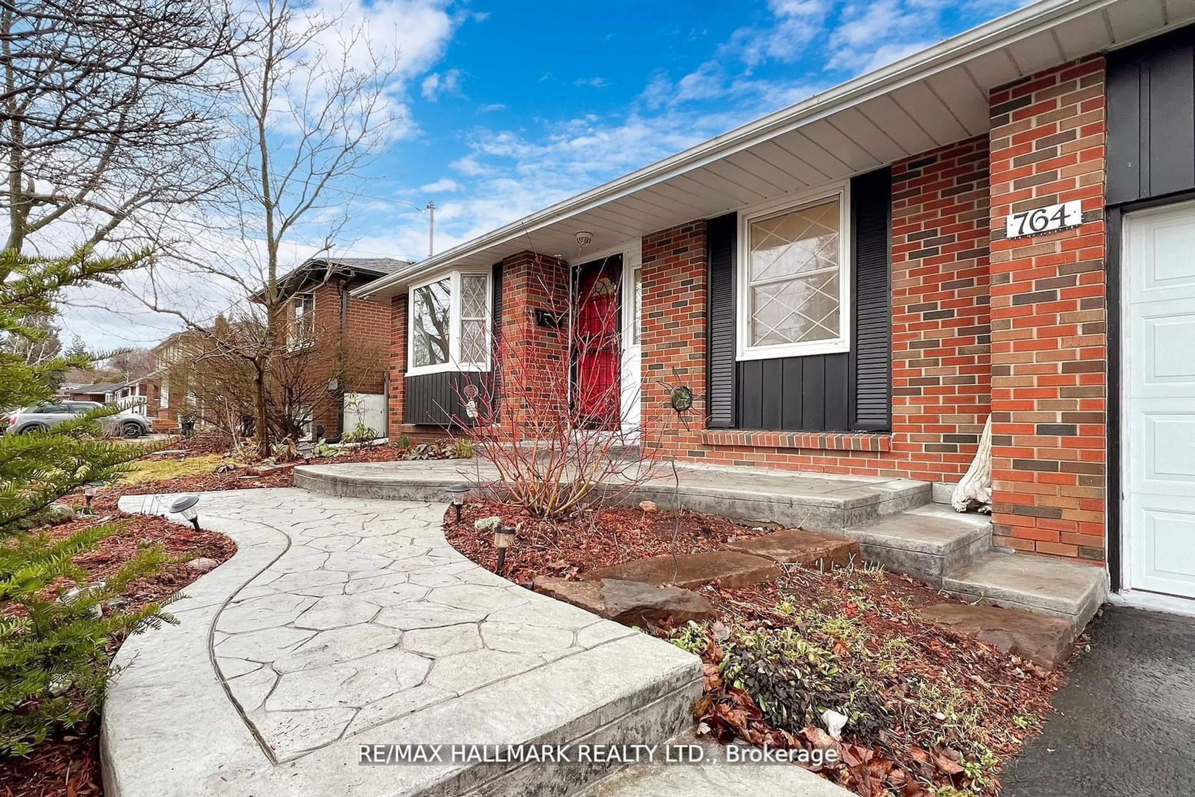 Home with brick exterior material, street for 764 Hillcrest Rd, Pickering Ontario L1W 2P4