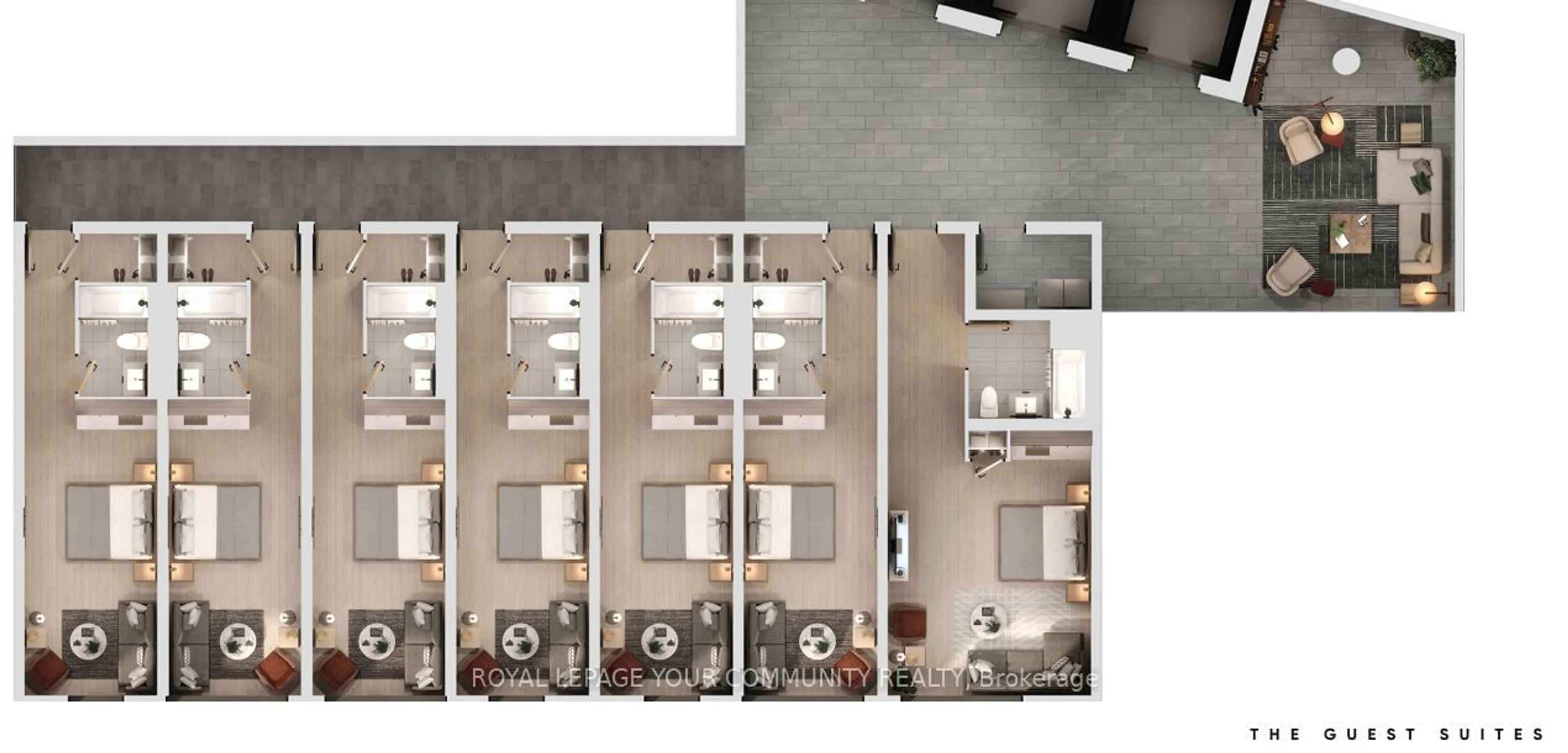 Floor plan for 1050 Eastern Ave #301, Toronto Ontario M4L 1B1