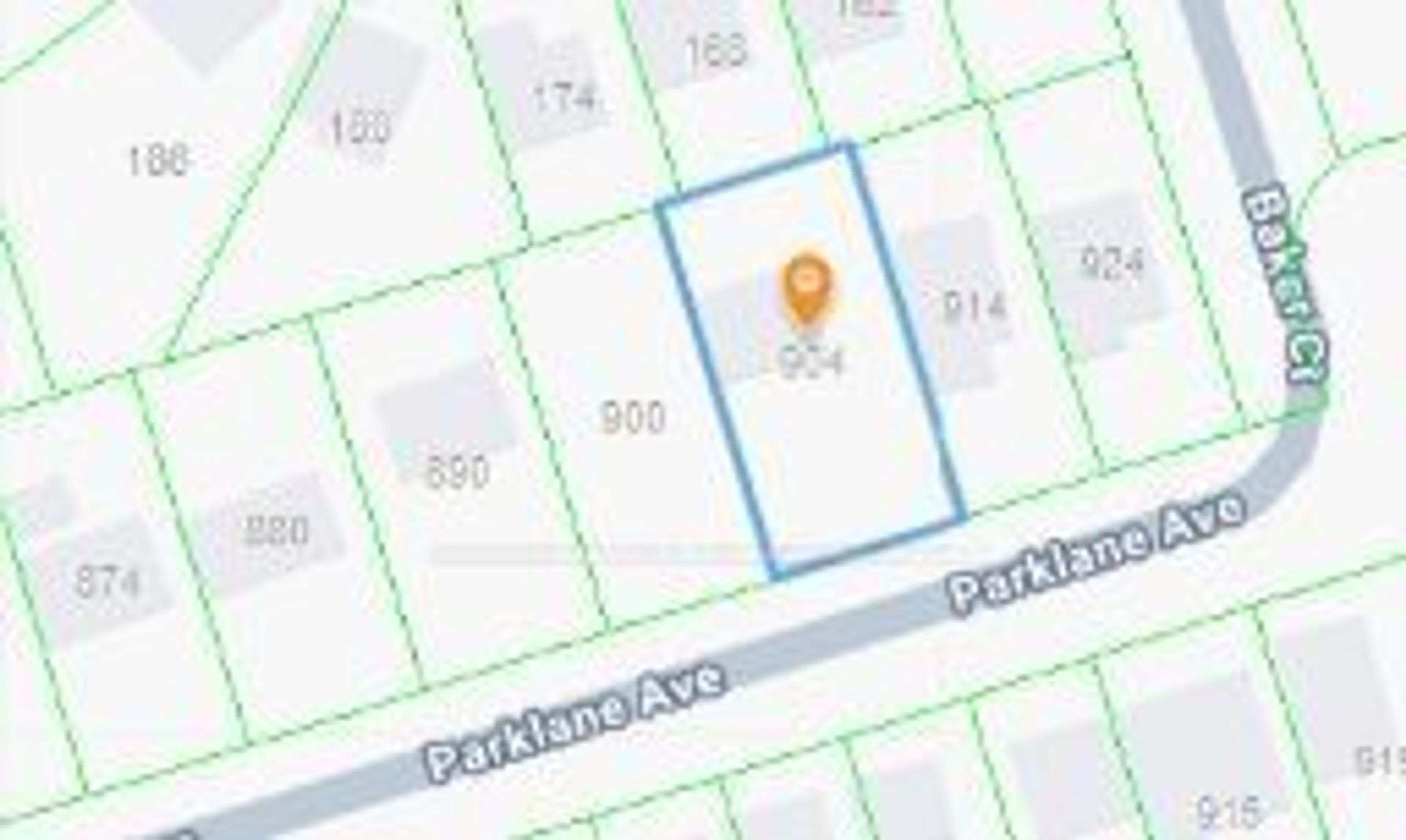 Picture of a map for 904 Parklane Ave, Oshawa Ontario L1G 1N8