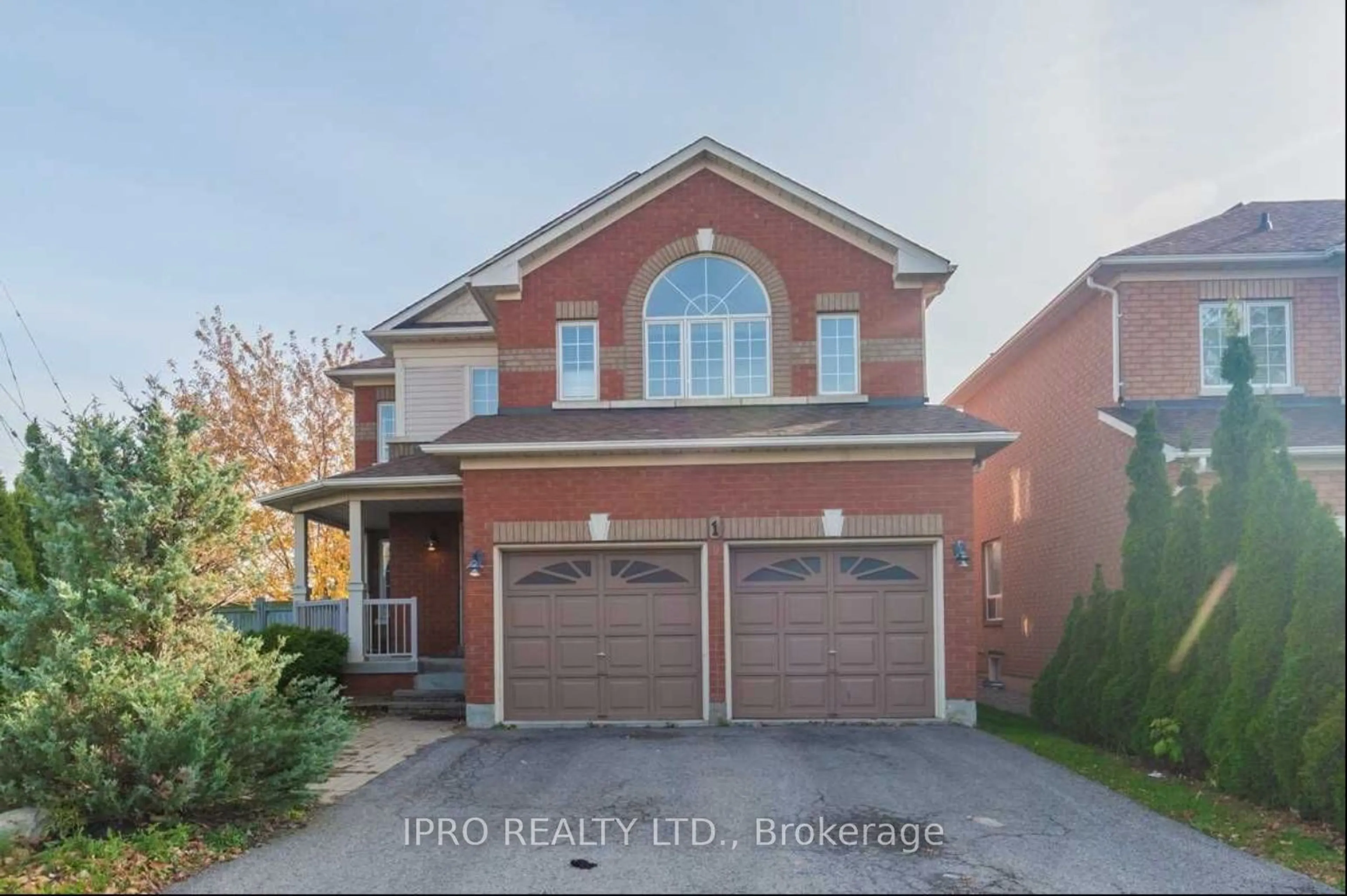 Home with brick exterior material, street for 1 James Rowe Dr, Whitby Ontario L1R 2X8