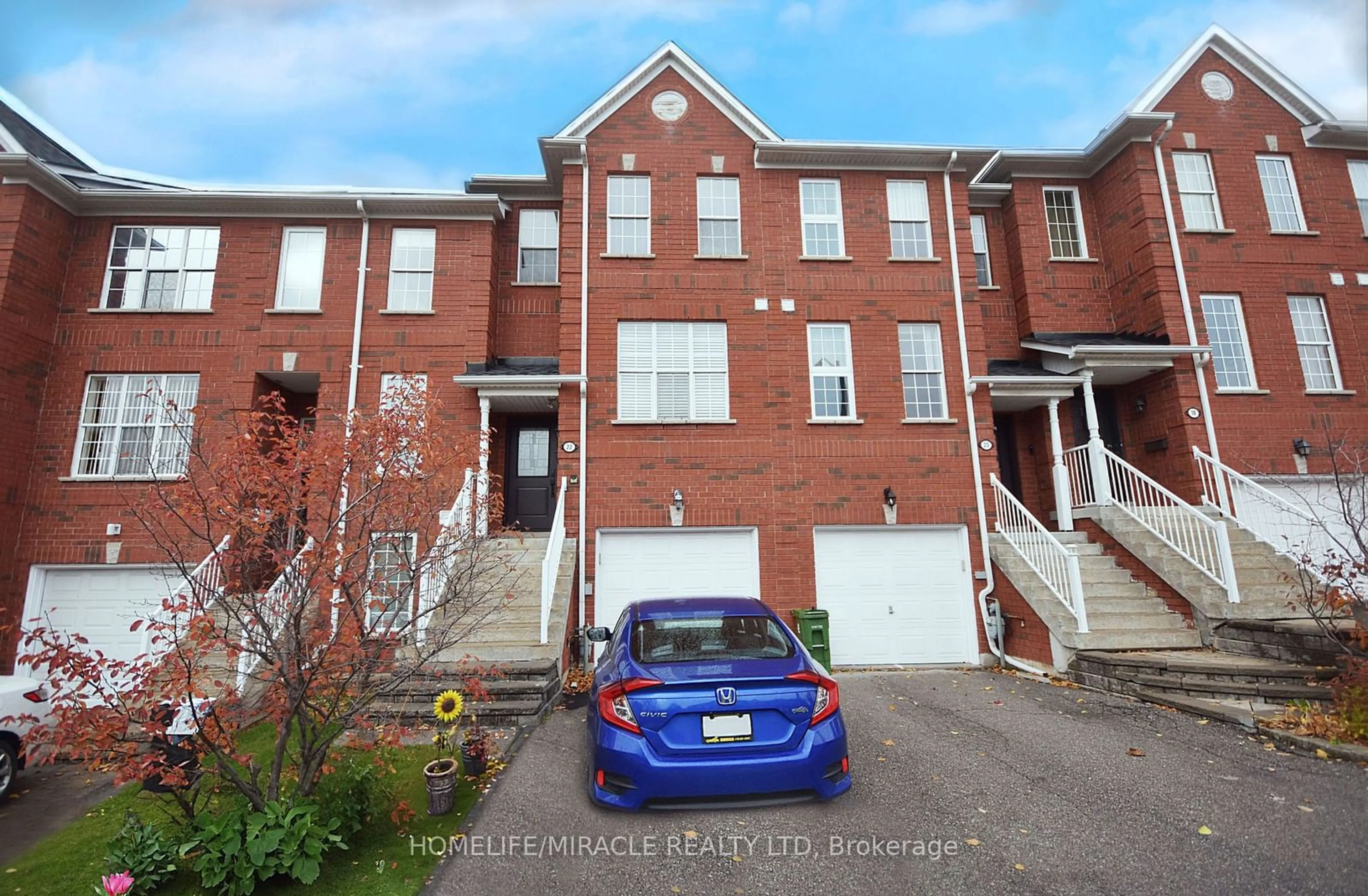 Home with brick exterior material, street for 22 Exchequer Pl, Toronto Ontario M1S 5R9