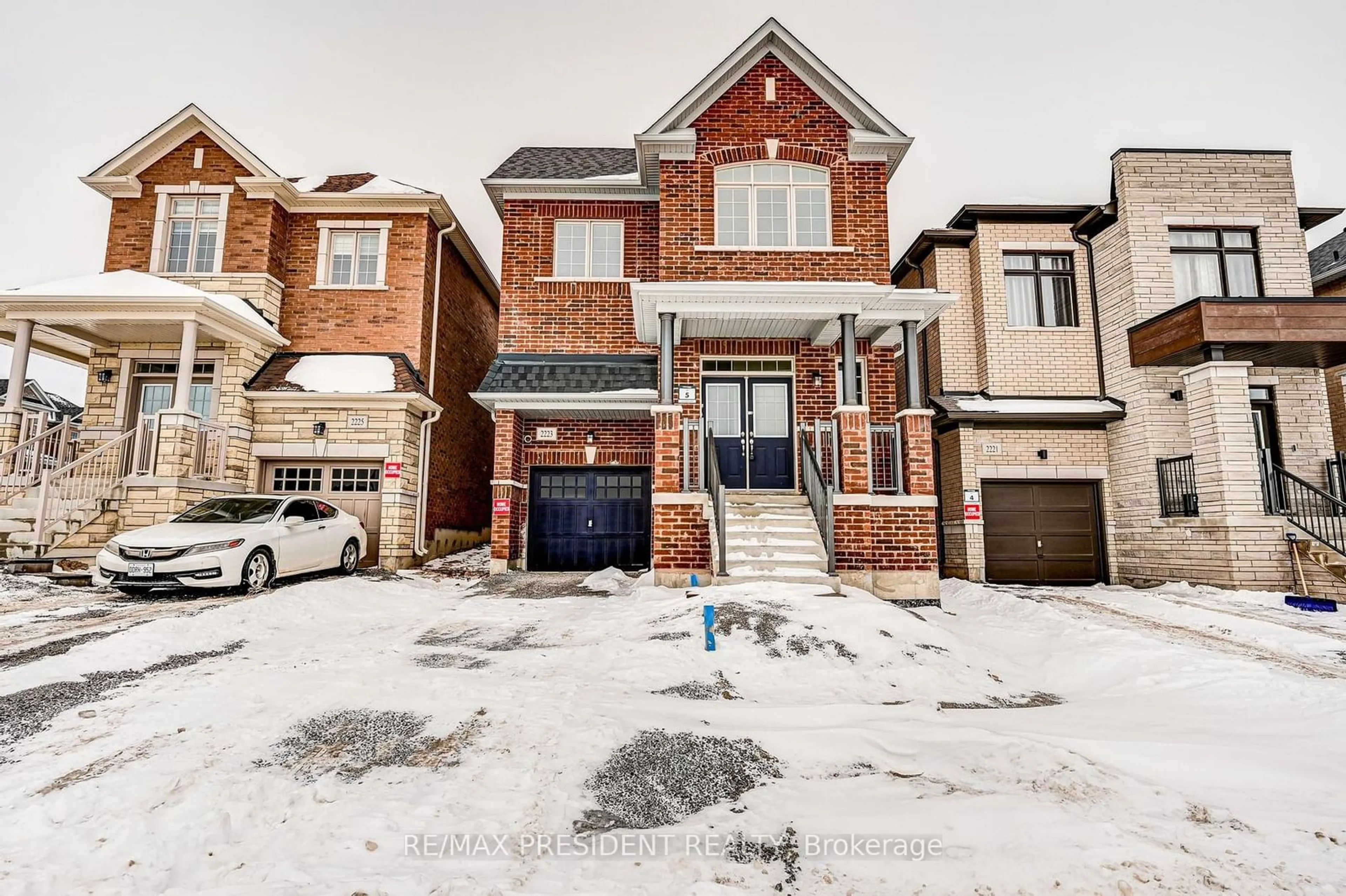 Home with brick exterior material, street for 2223 Crystal Dr, Oshawa Ontario L1L 0W7