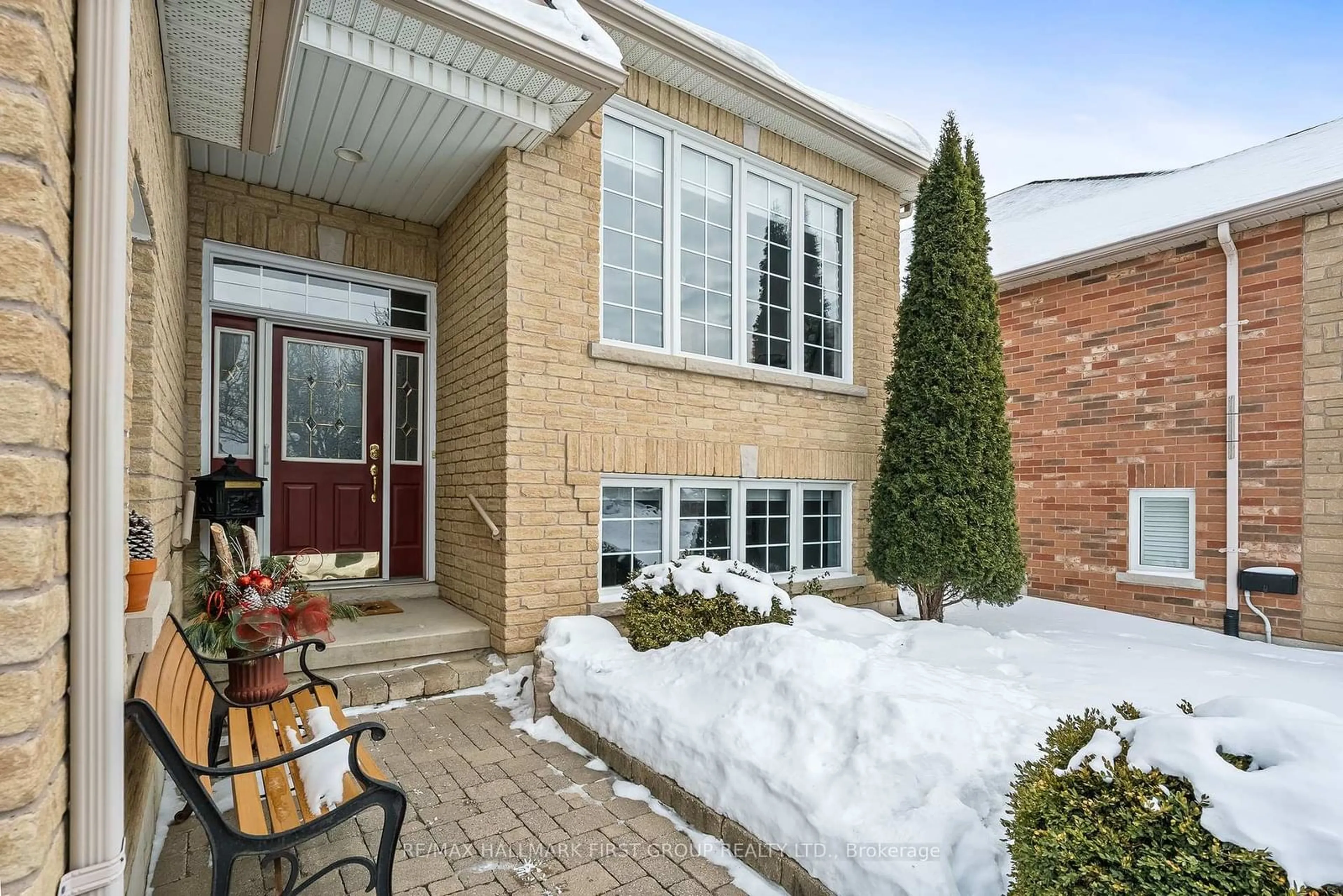 Home with brick exterior material, street for 1047 Interlake Dr, Oshawa Ontario L1K 2M5