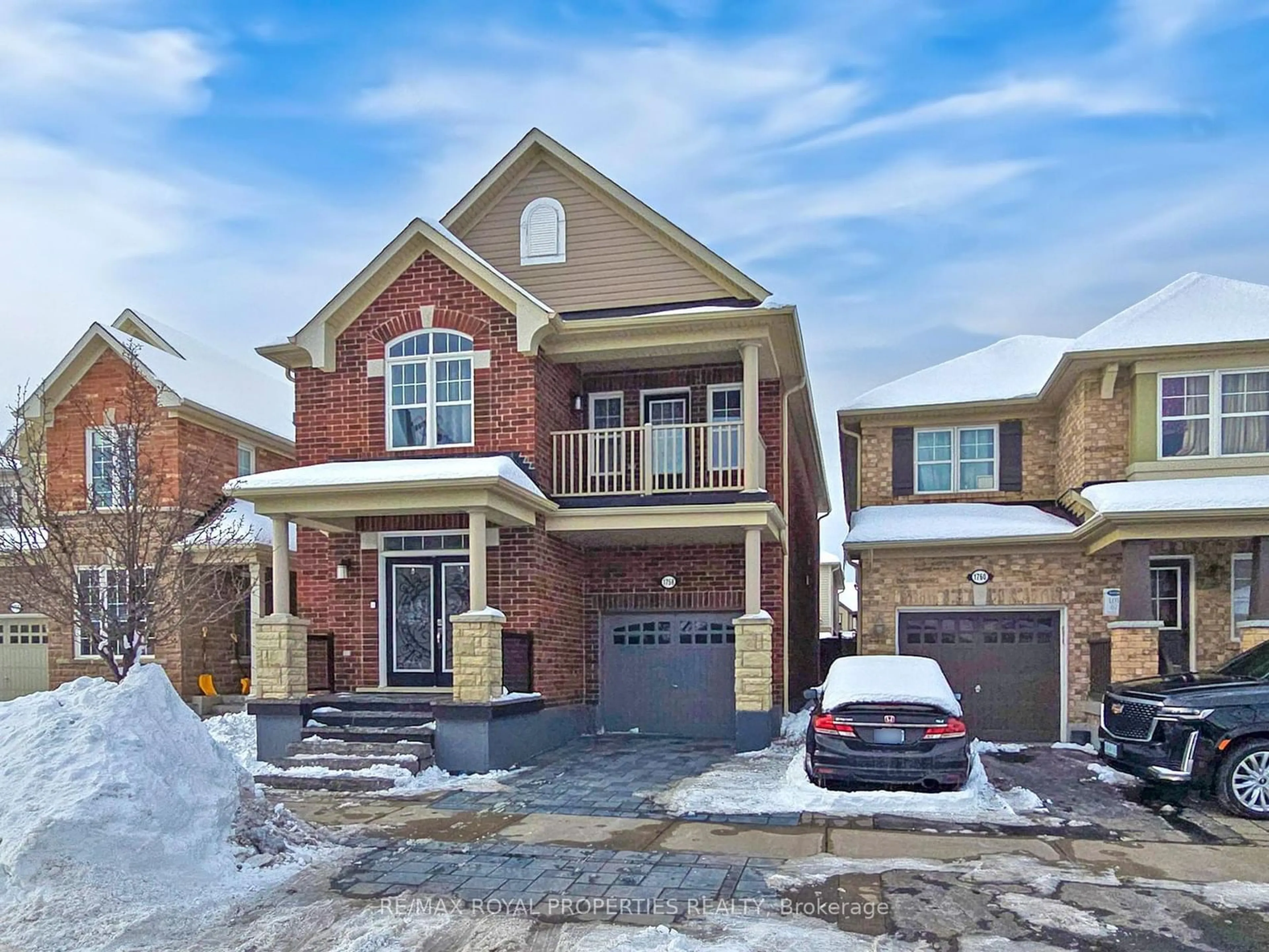 Home with brick exterior material, street for 1758 Hayden Lane, Pickering Ontario L1X 0A9