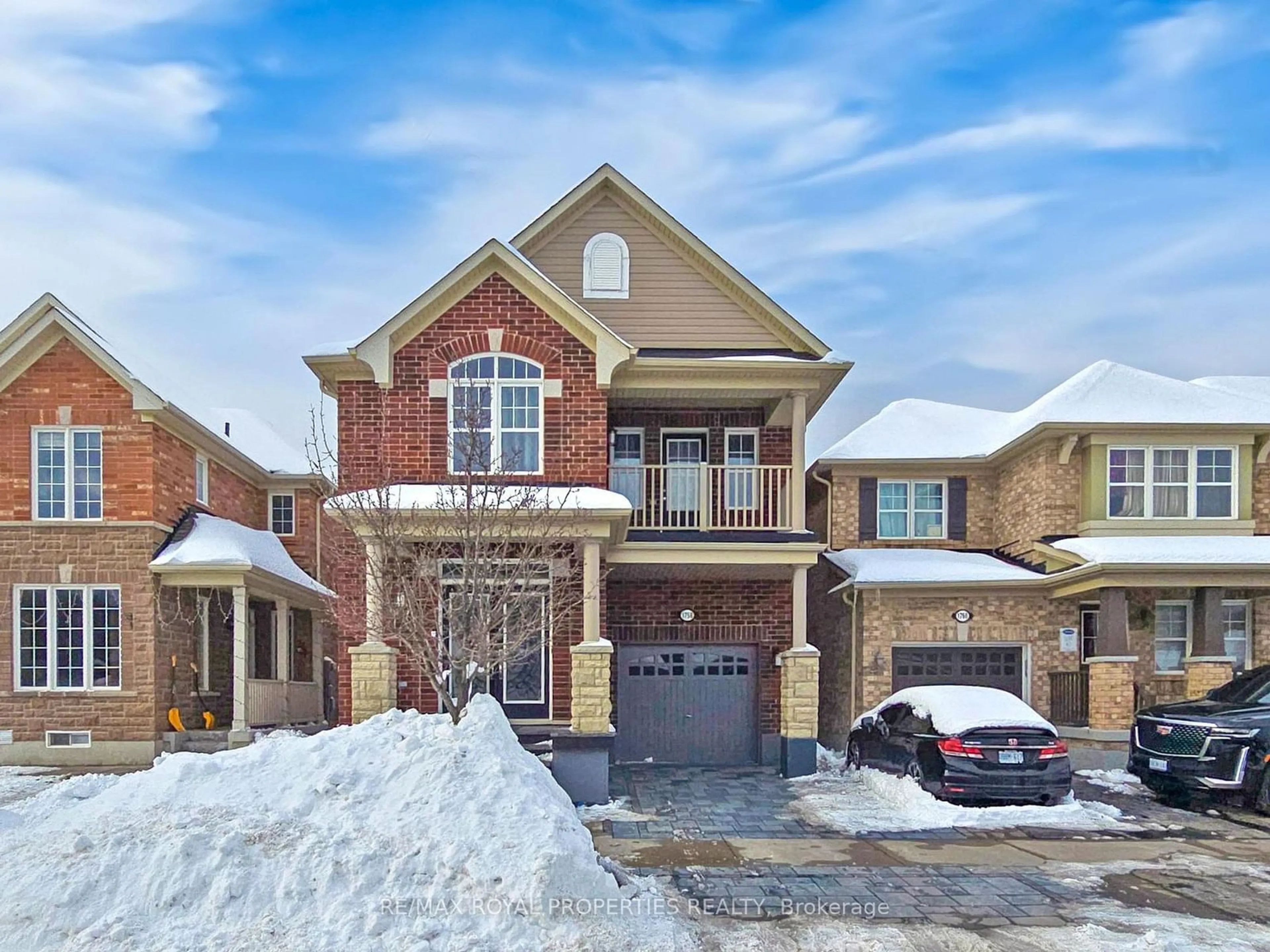 Home with brick exterior material, street for 1758 Hayden Lane, Pickering Ontario L1X 0A9