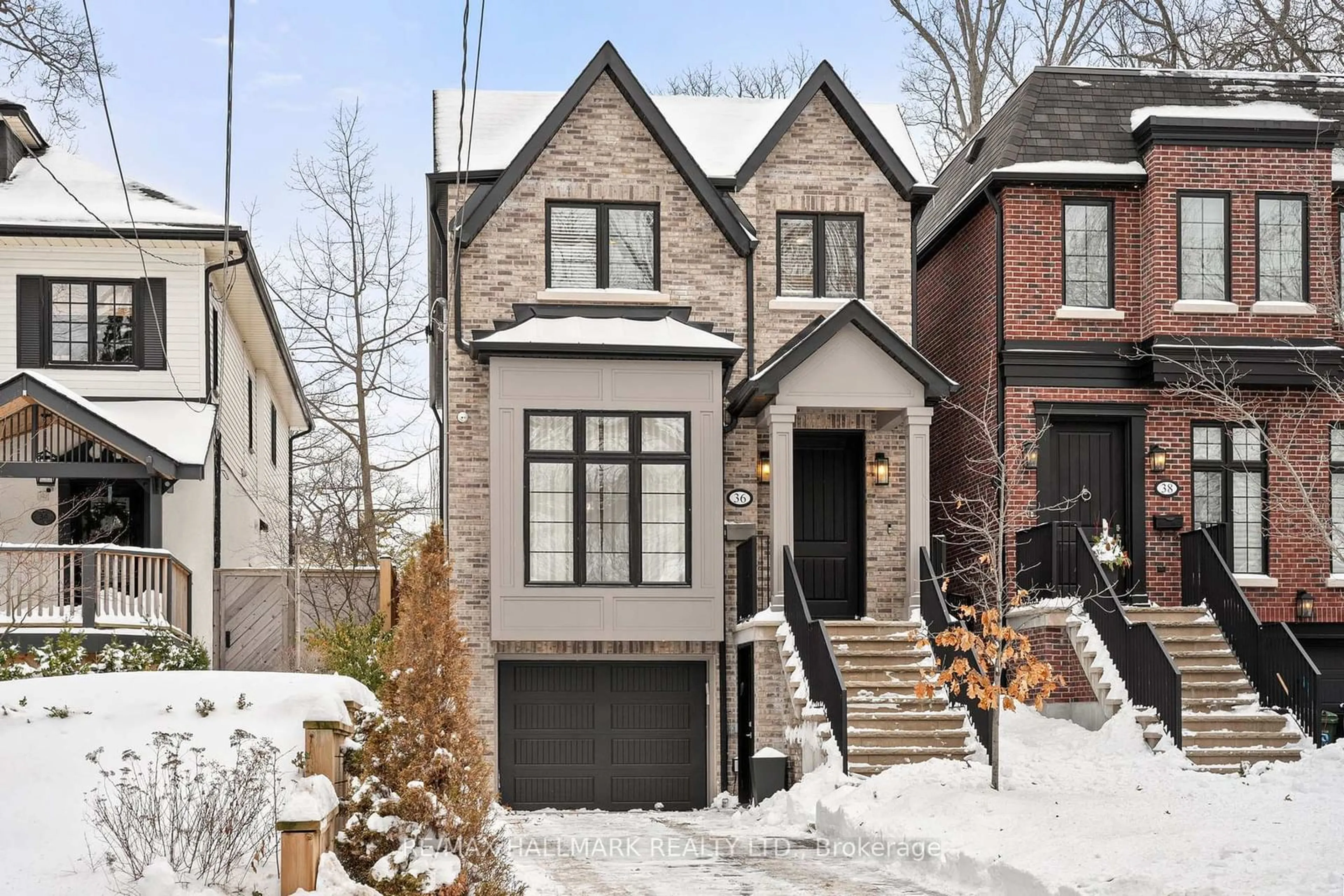 Home with brick exterior material, street for 36 Blantyre Ave, Toronto Ontario M1N 2R4