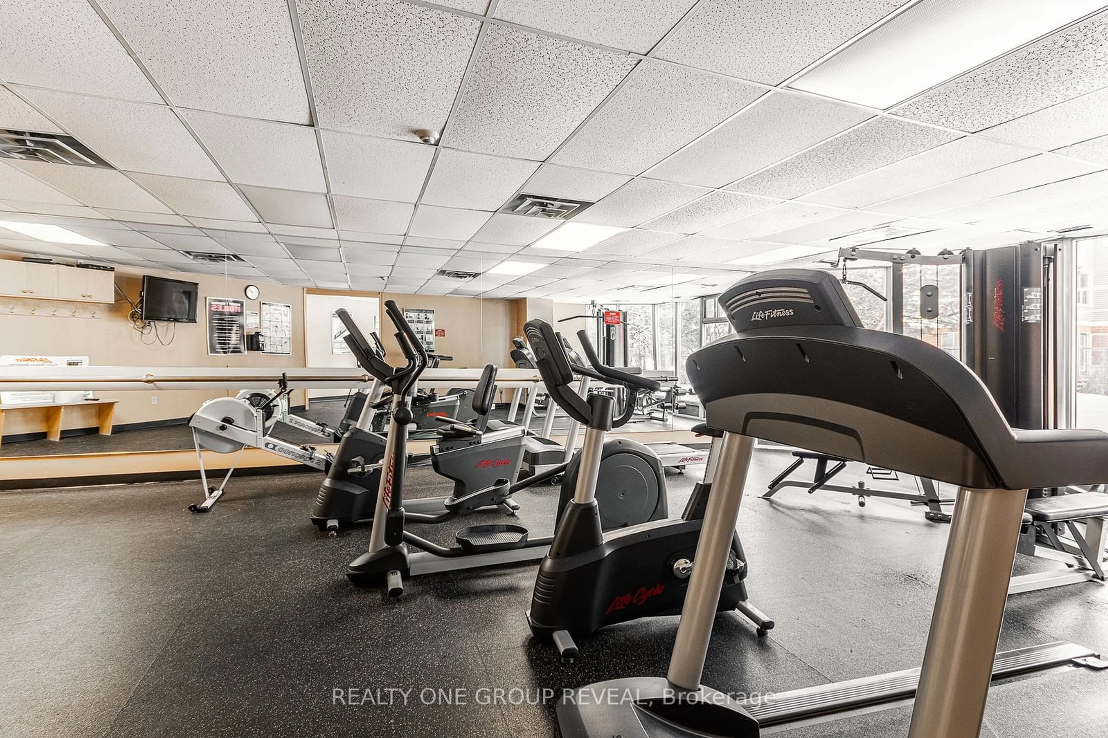 Gym or fitness room for 11753 Sheppard Ave #314, Toronto Ontario M1B 5M3