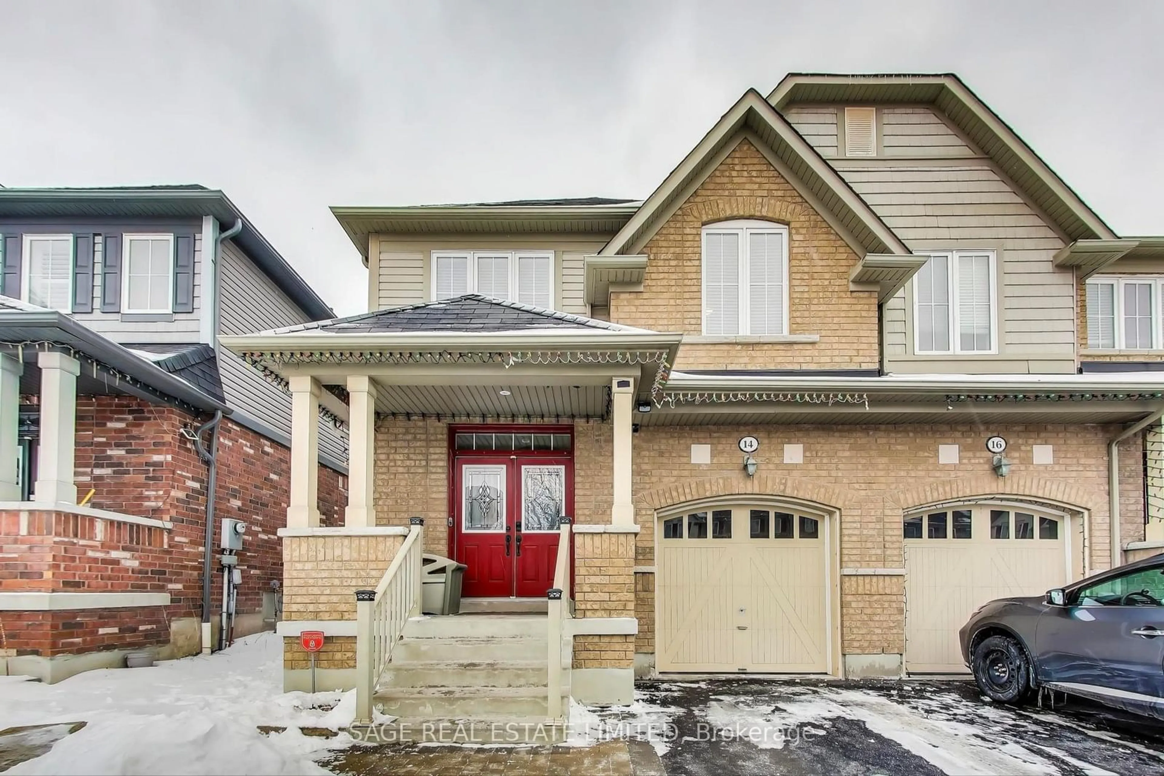 Home with brick exterior material, street for 14 Clarepark Crt, Ajax Ontario L1Z 0J5