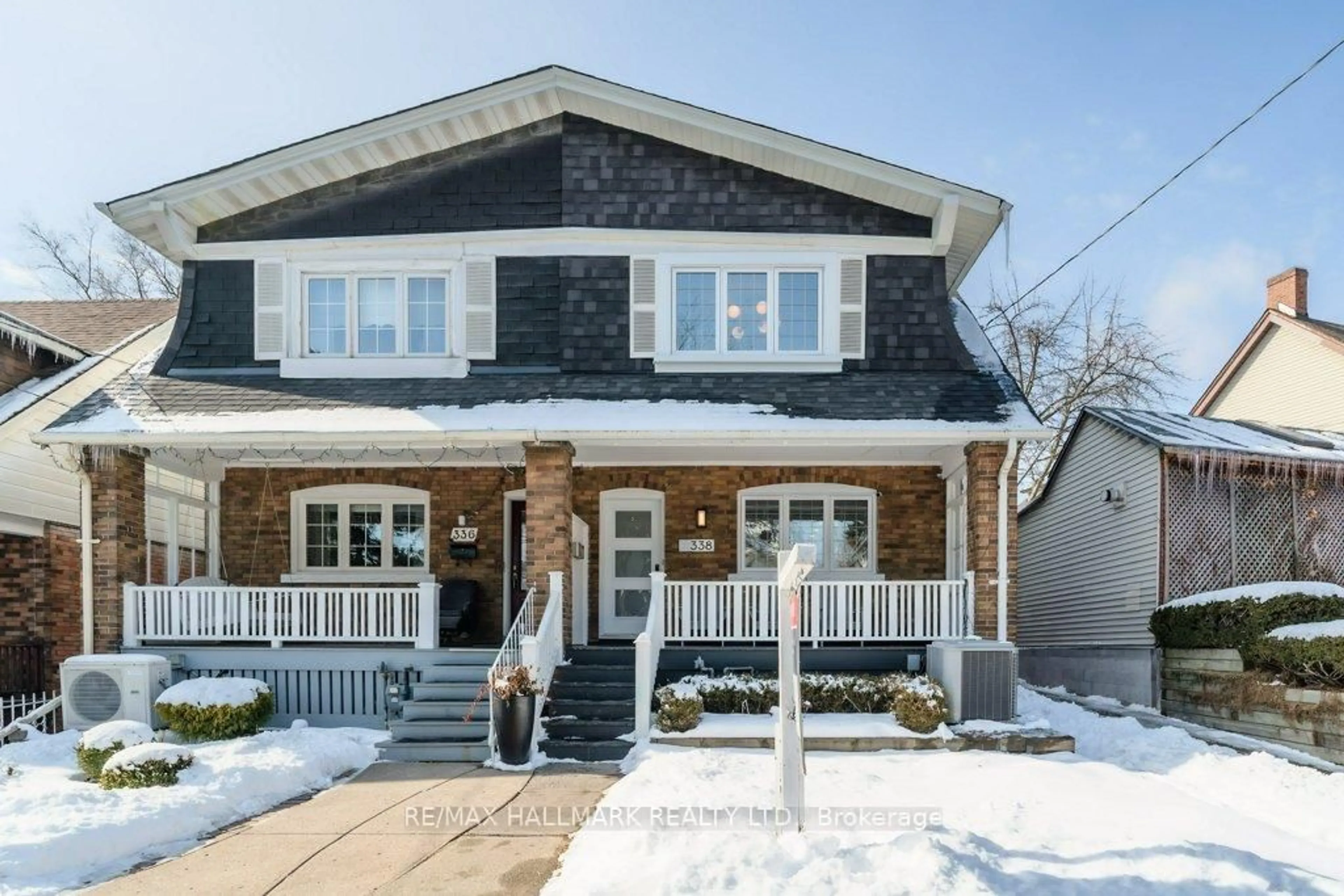 Home with brick exterior material, street for 338 Kenilworth Ave, Toronto Ontario M4L 3S8