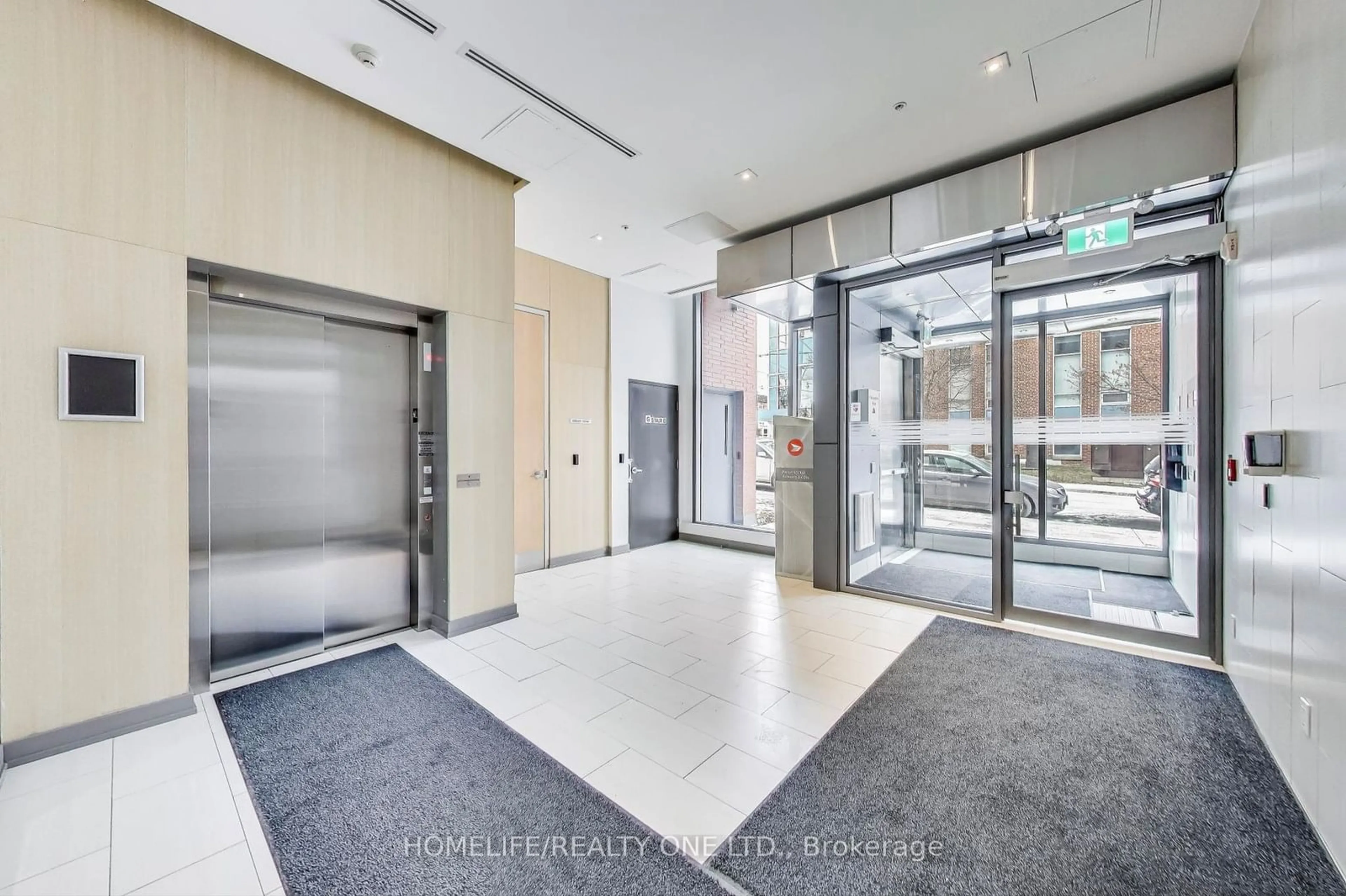 Indoor foyer for 60 Haslett Ave #204, Toronto Ontario M4L 3R2